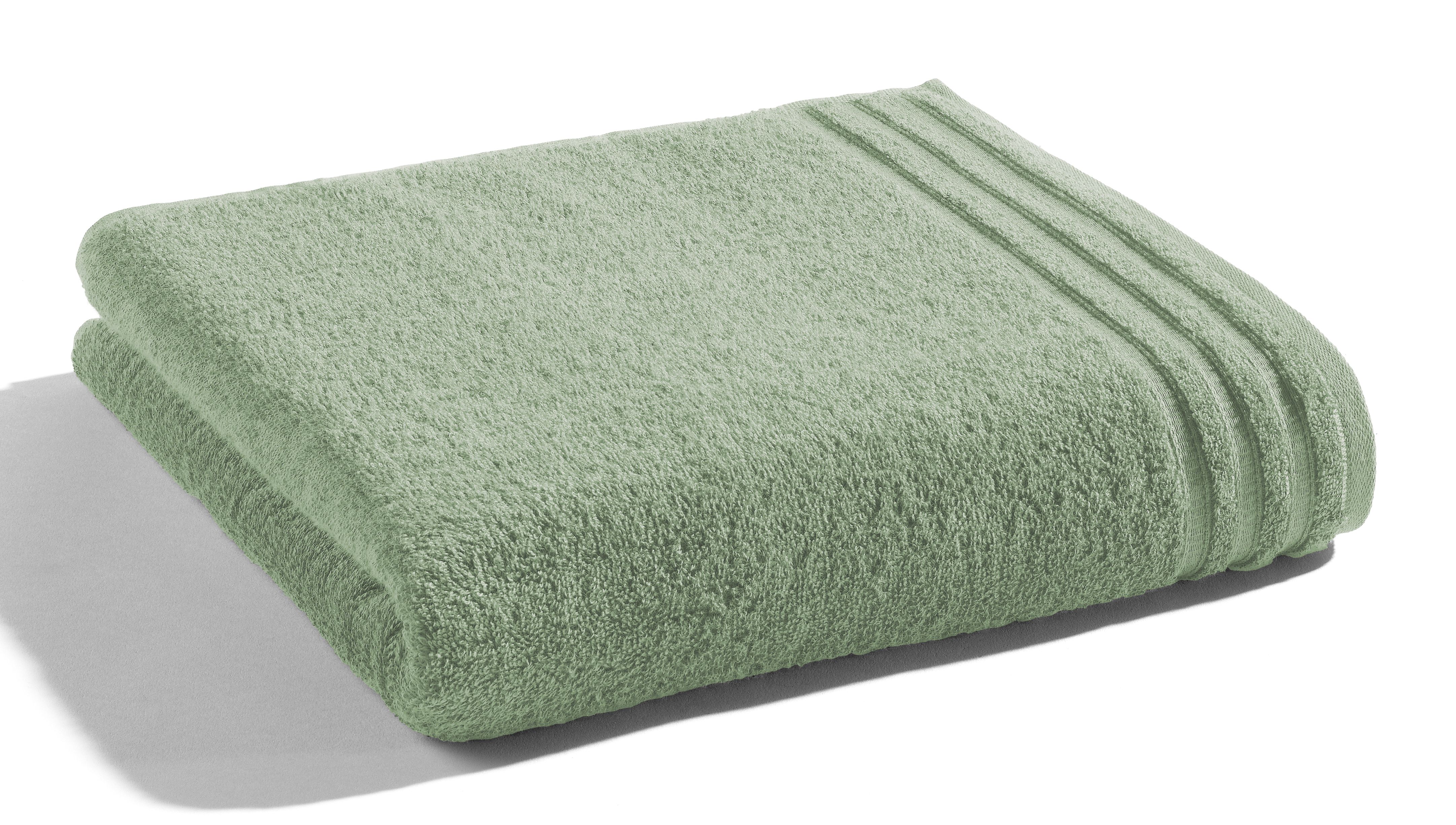 Duschtuch Natural Glamour - softgreen, 67x140cm