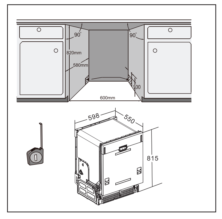 Küchenblock, Kaschmirgrau  - MyStyle 9006