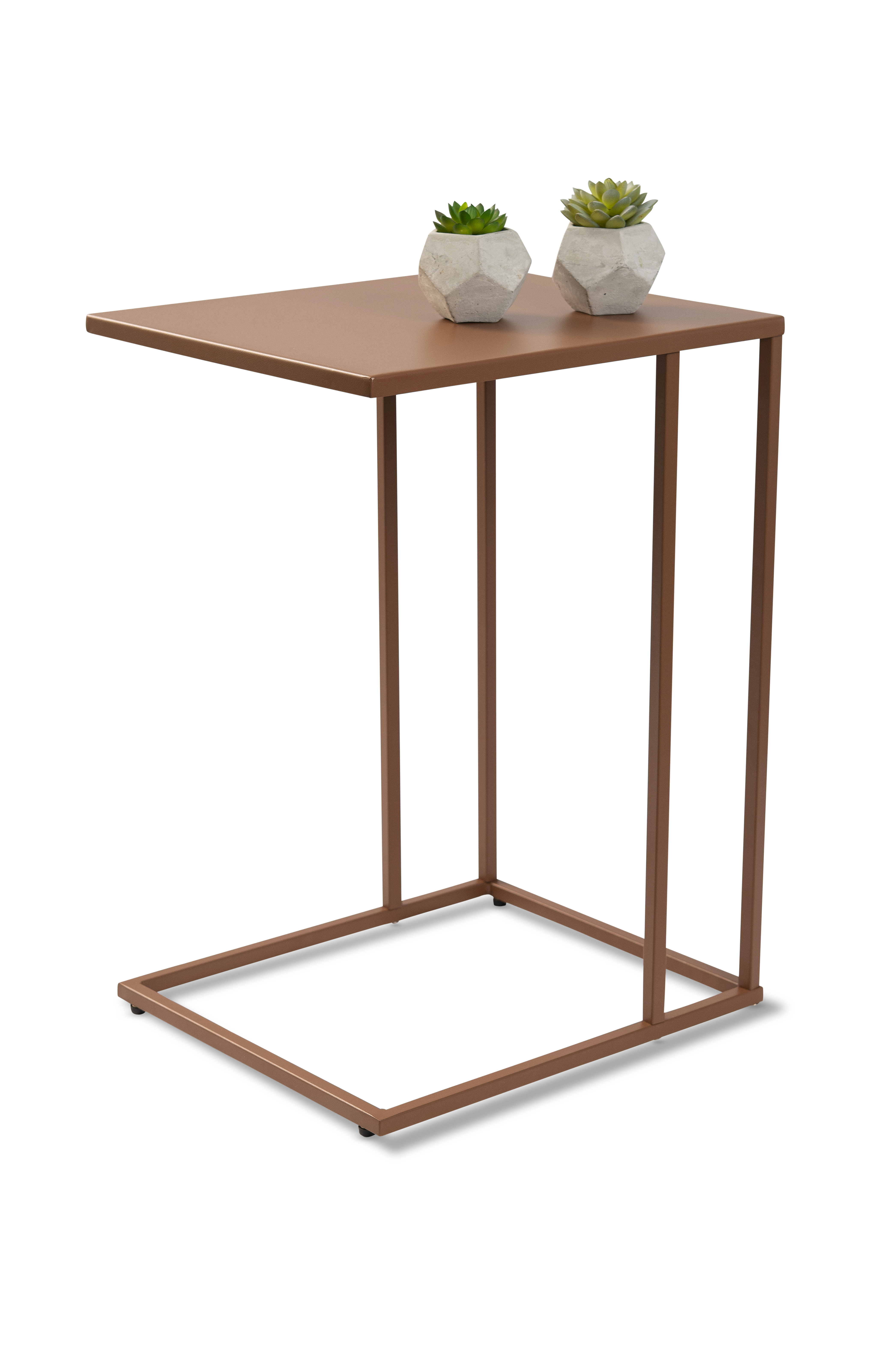 Beistelltisch, Metall mocca - Meline