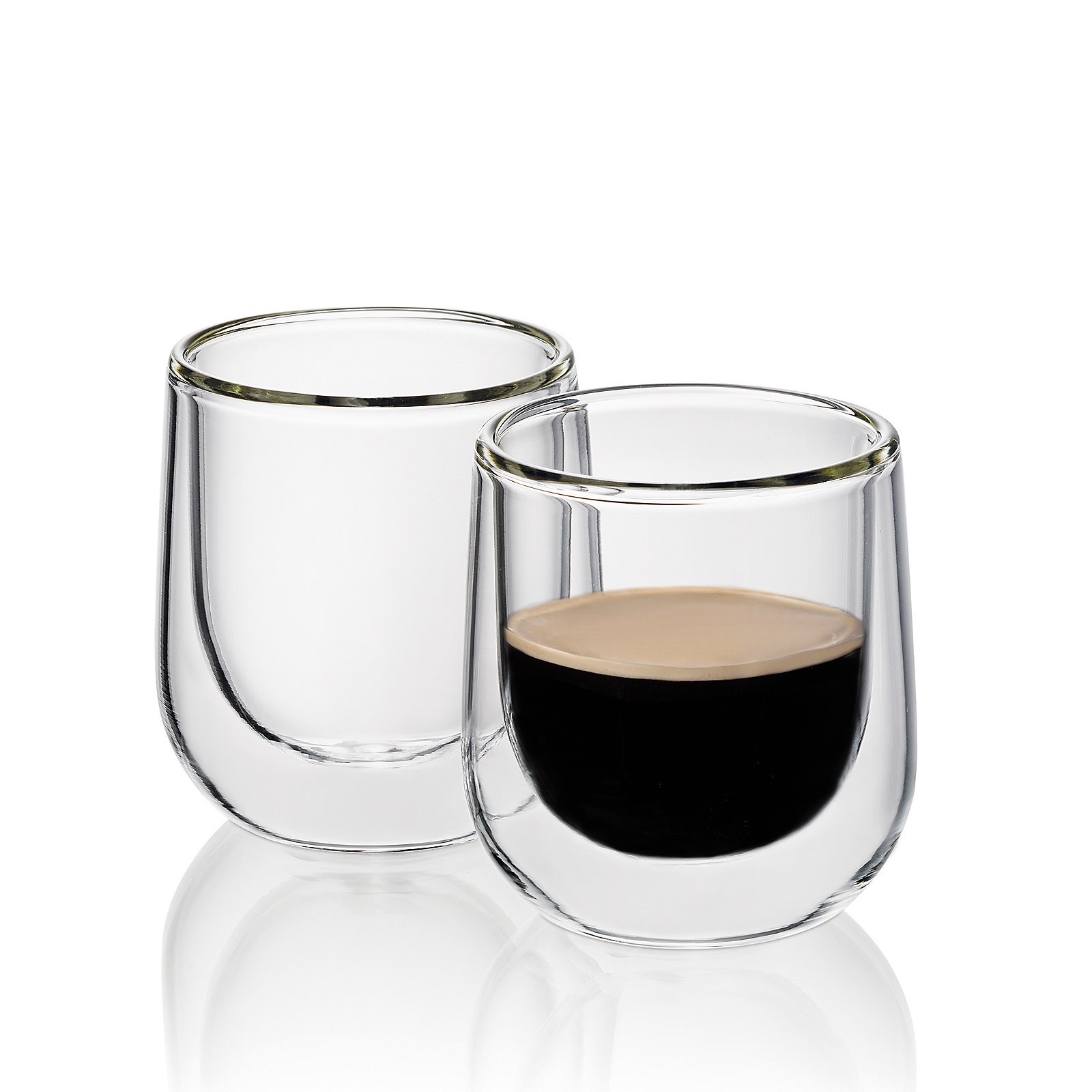 Espressoglas Fontana 7x6 cm - Glas transparent