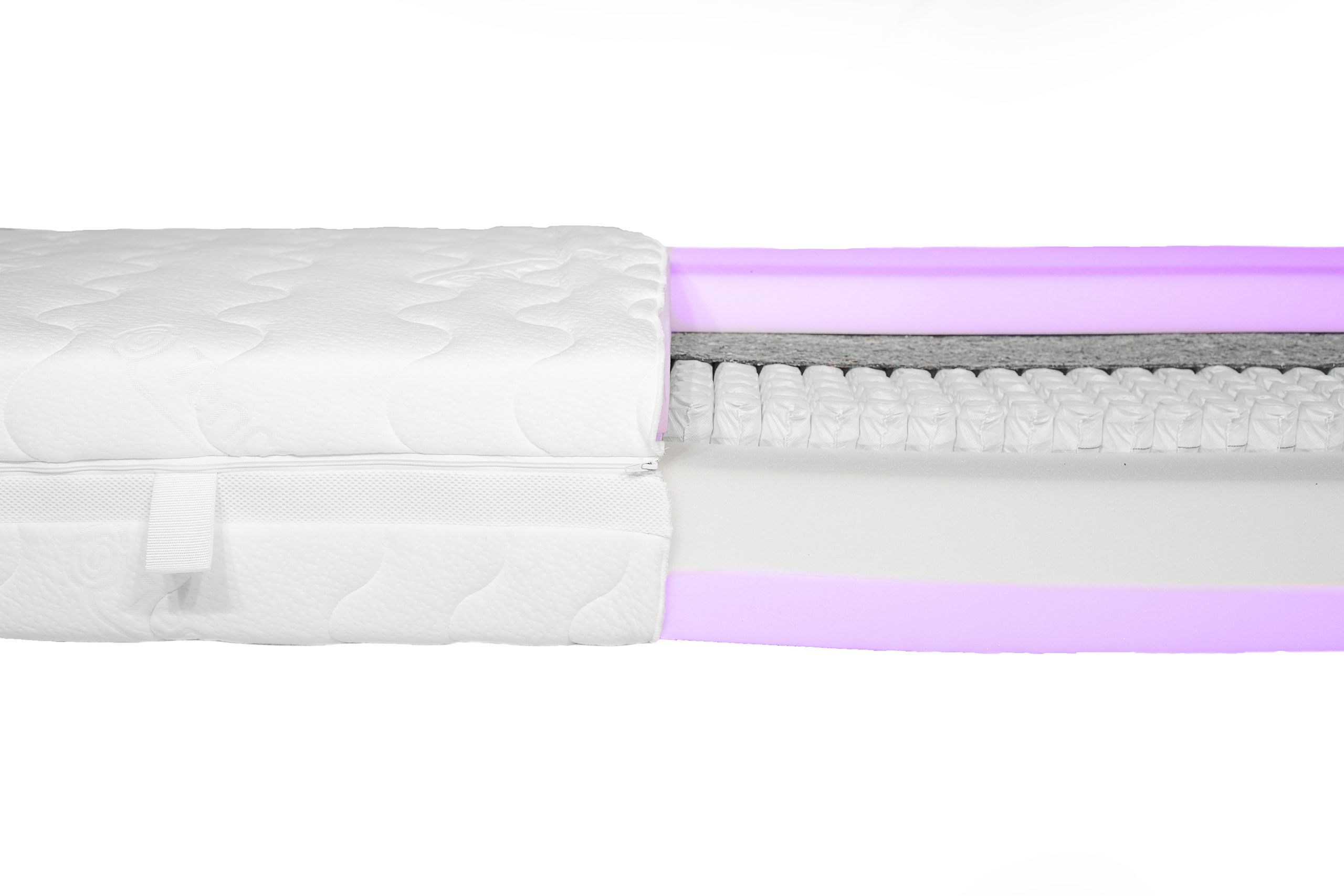 Mikro-Taschenfederkernmatratze 90x200cm H4 - GEL MTFK H4 90x200