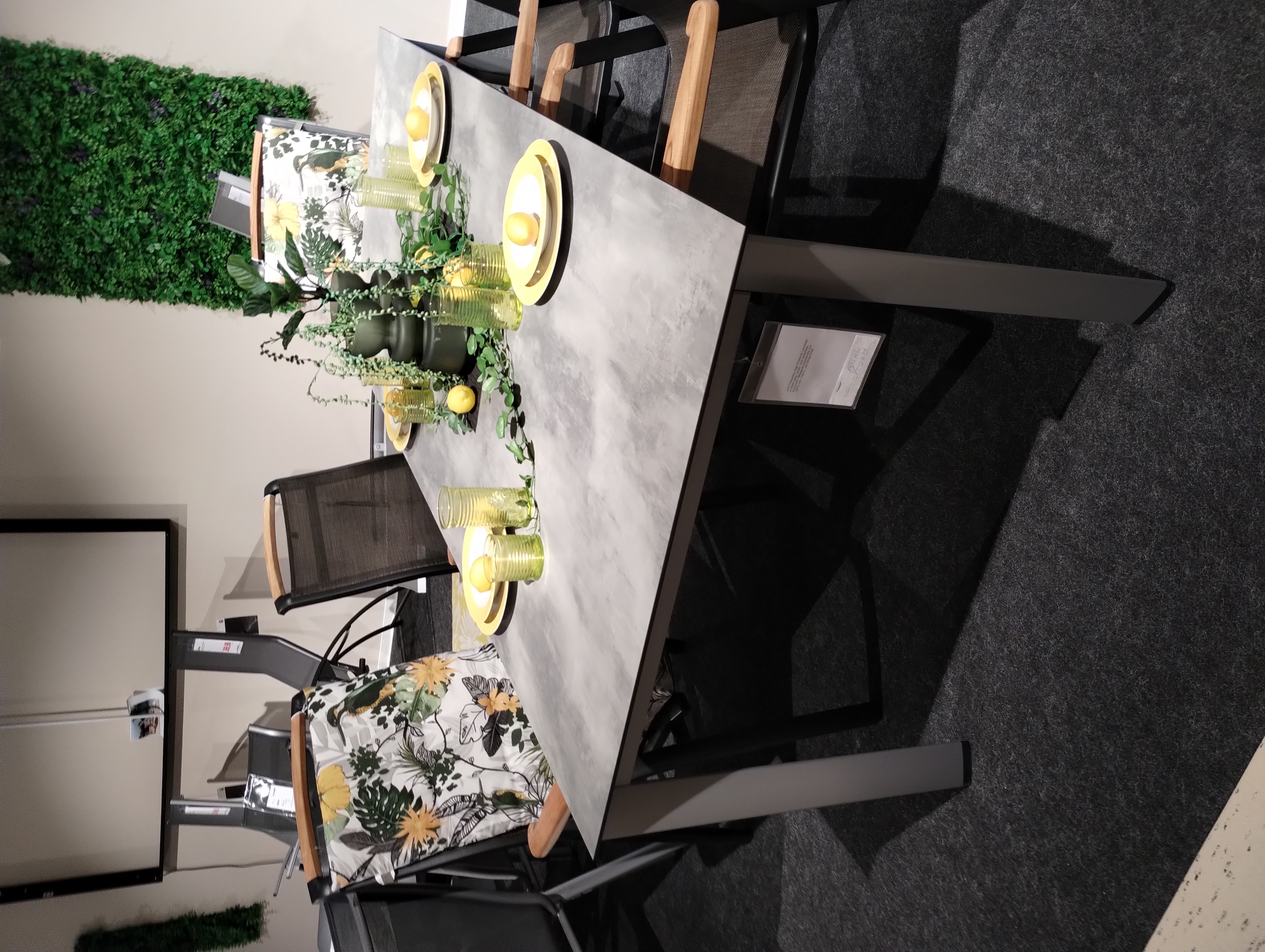 Gartentisch, 220x95 cm, Alu, Outdoor - Edge