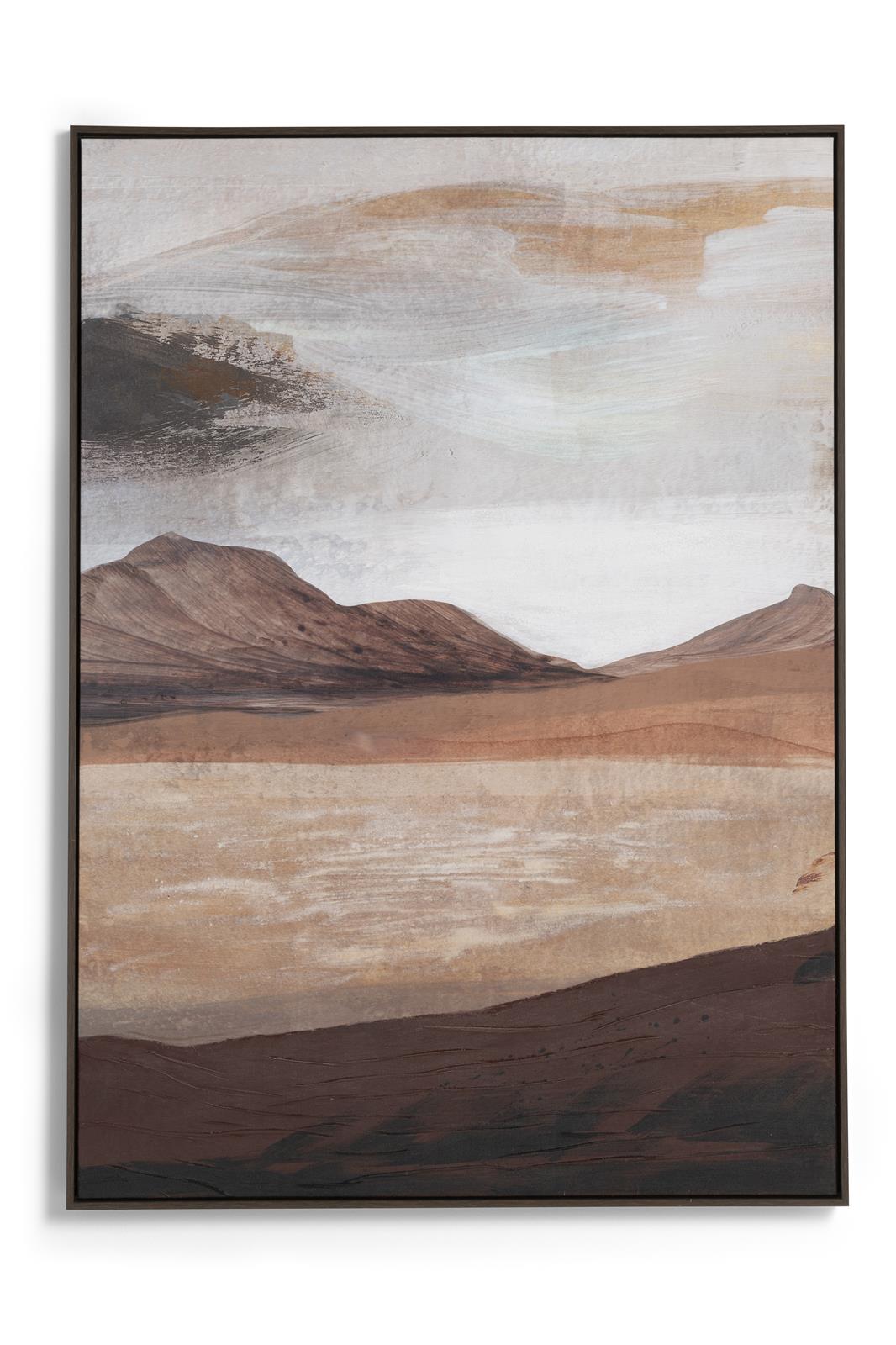 Bild Desert, braun, 100x140cm, Coco Maison - Coco Maison
