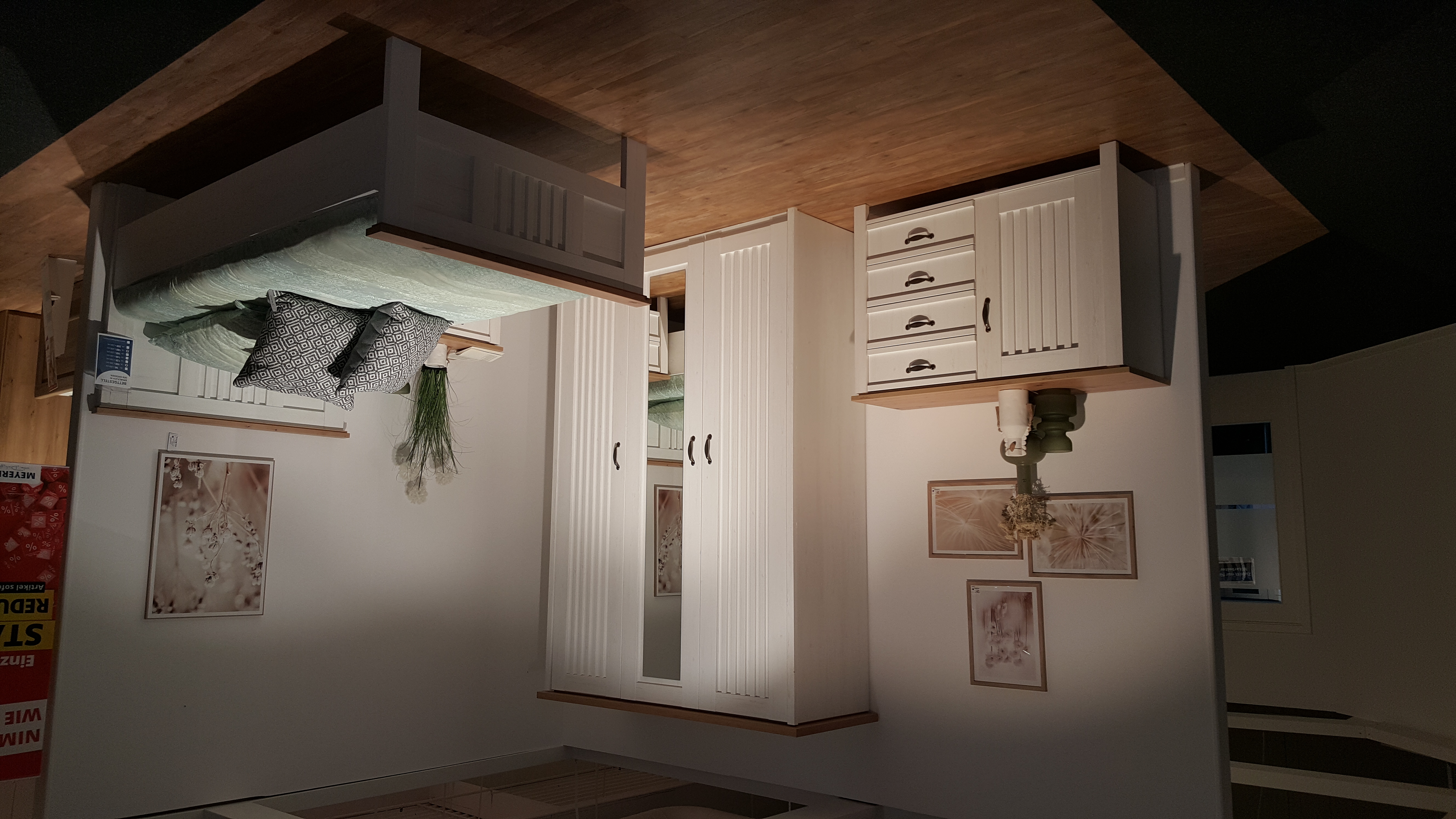 Schlafzimmer, Pinie Dekor, Absatz Artisan - Mykon 800