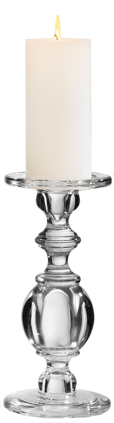 Kerzenleuchter Orbit - klar 11cm Ø, 29cm Hoch