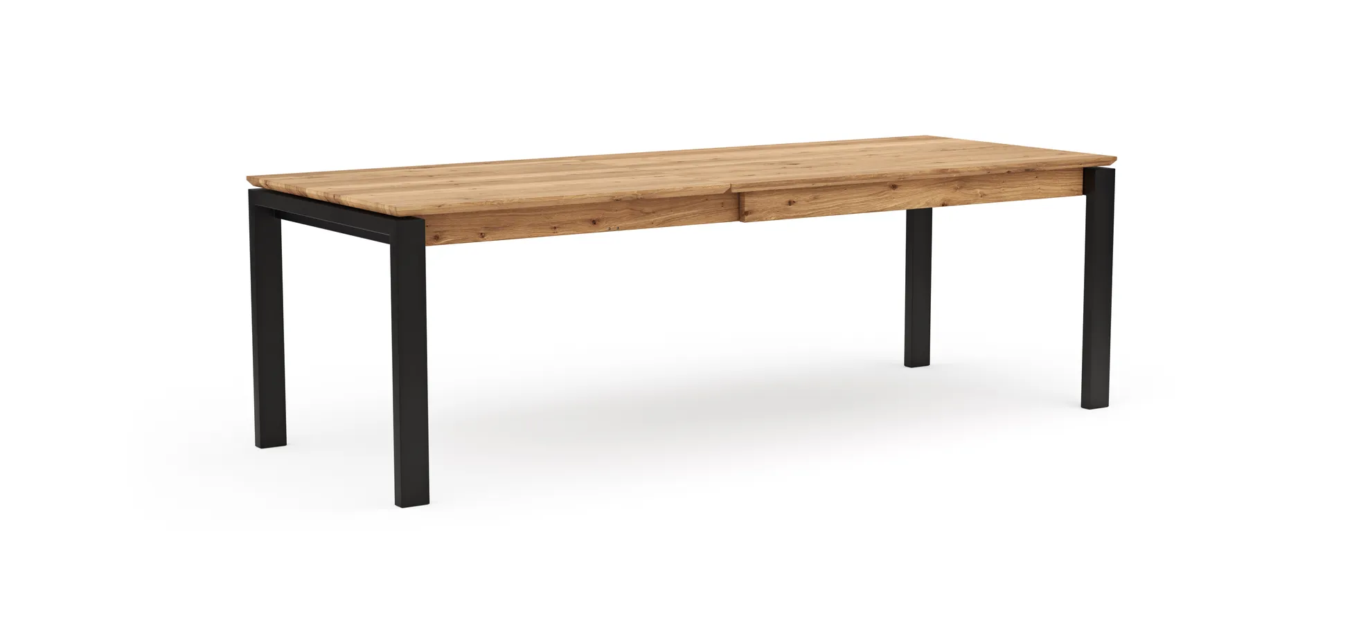 Esstisch Farmingdale - ausziehbar, LB ca. 140x90 cm, Eiche massiv, natur geölt