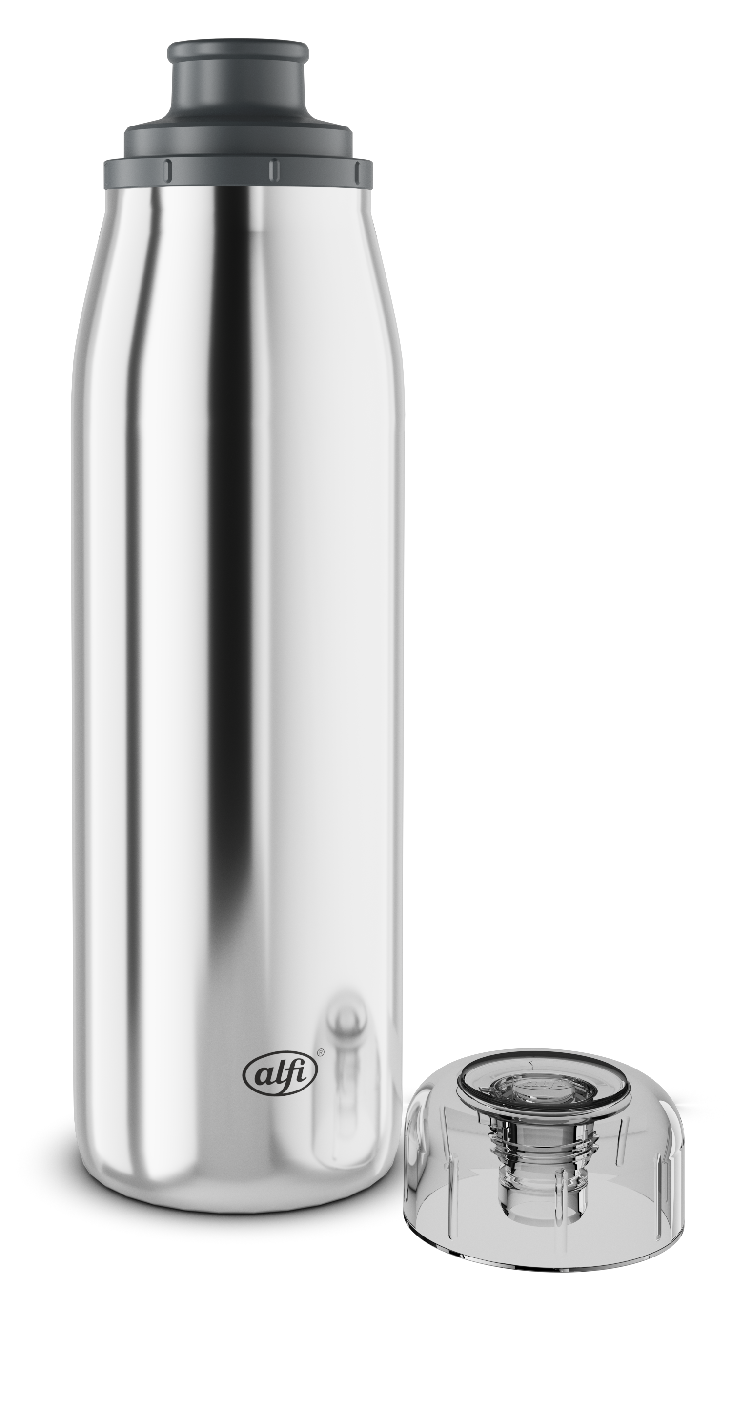 Isolier-Trinkbecher, ca. 0,5l, Edelstahl poliert - ISO BOTTLE