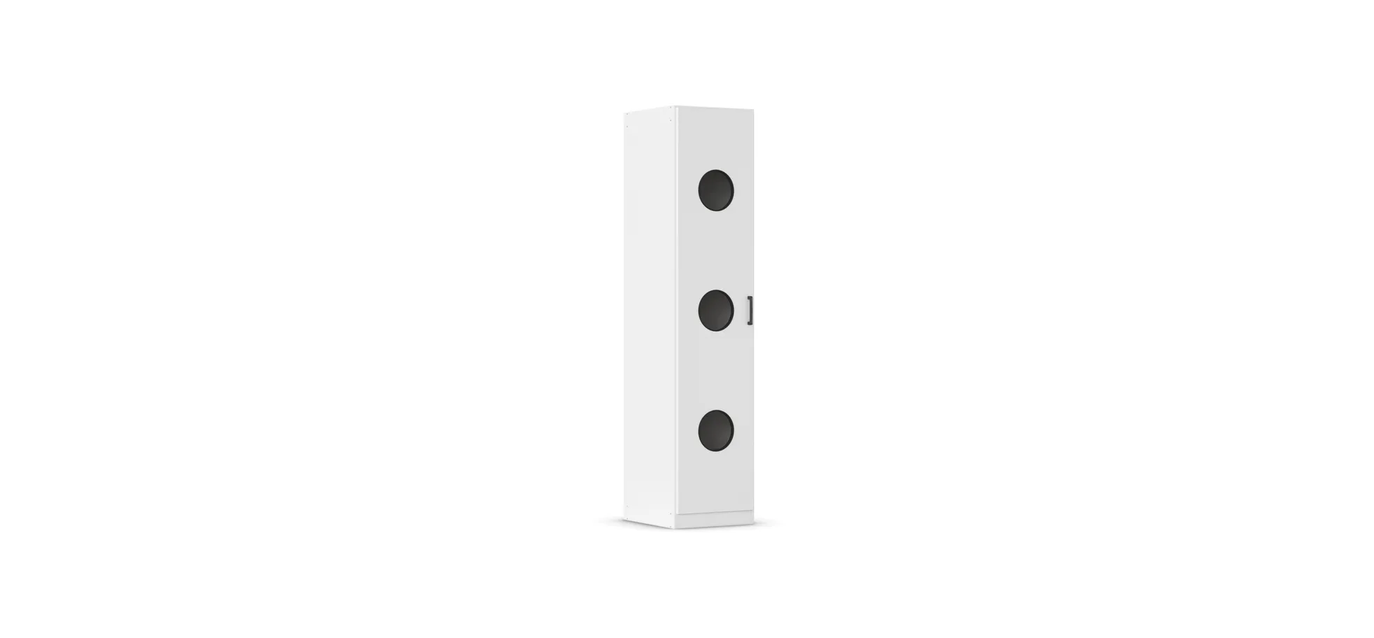 Wäscheschrank RHONDA- B ca. 47 cm, Weiß