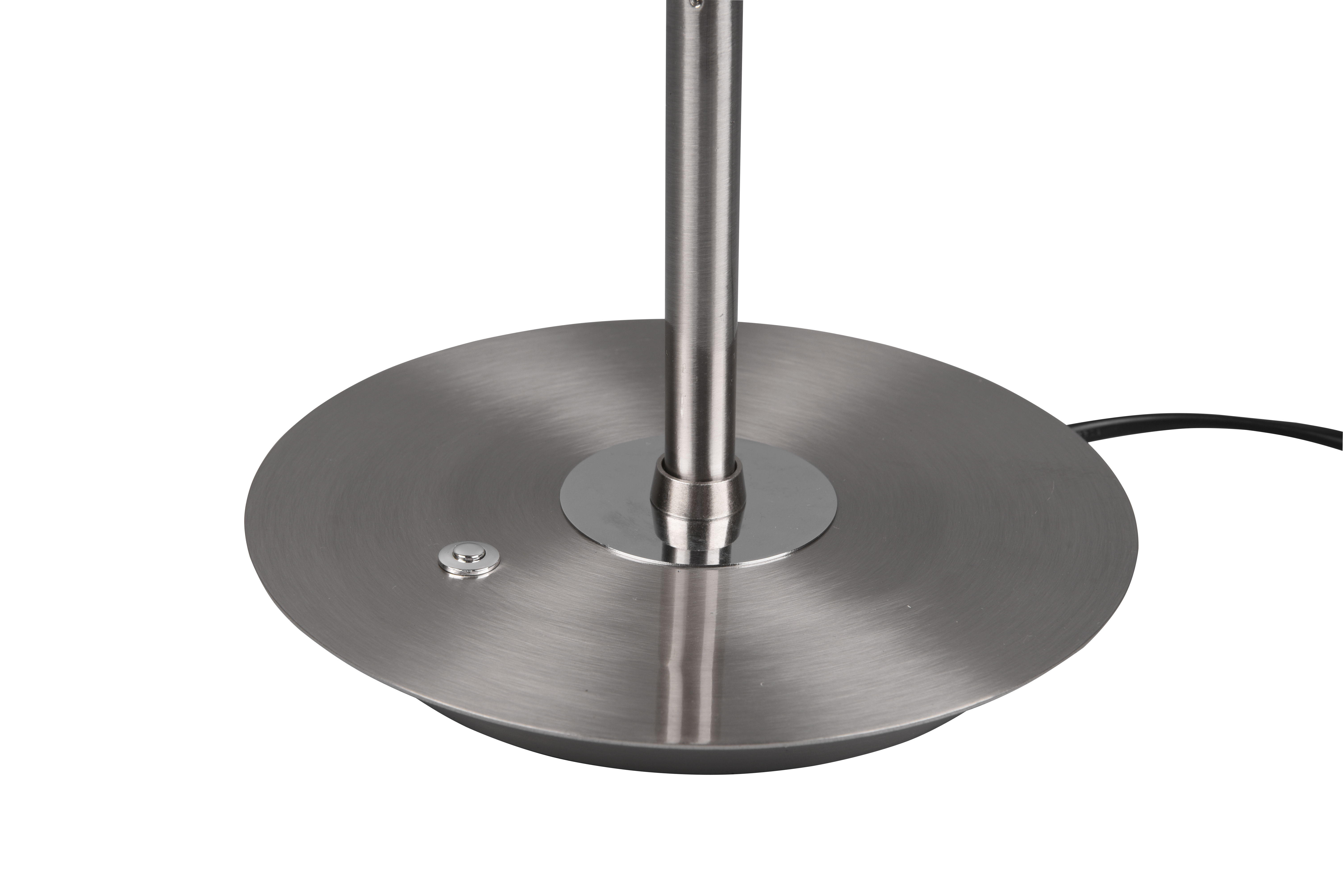 Tischleuchte Monza - 1flg., Metall/Nickel matt,19x57x46cm
