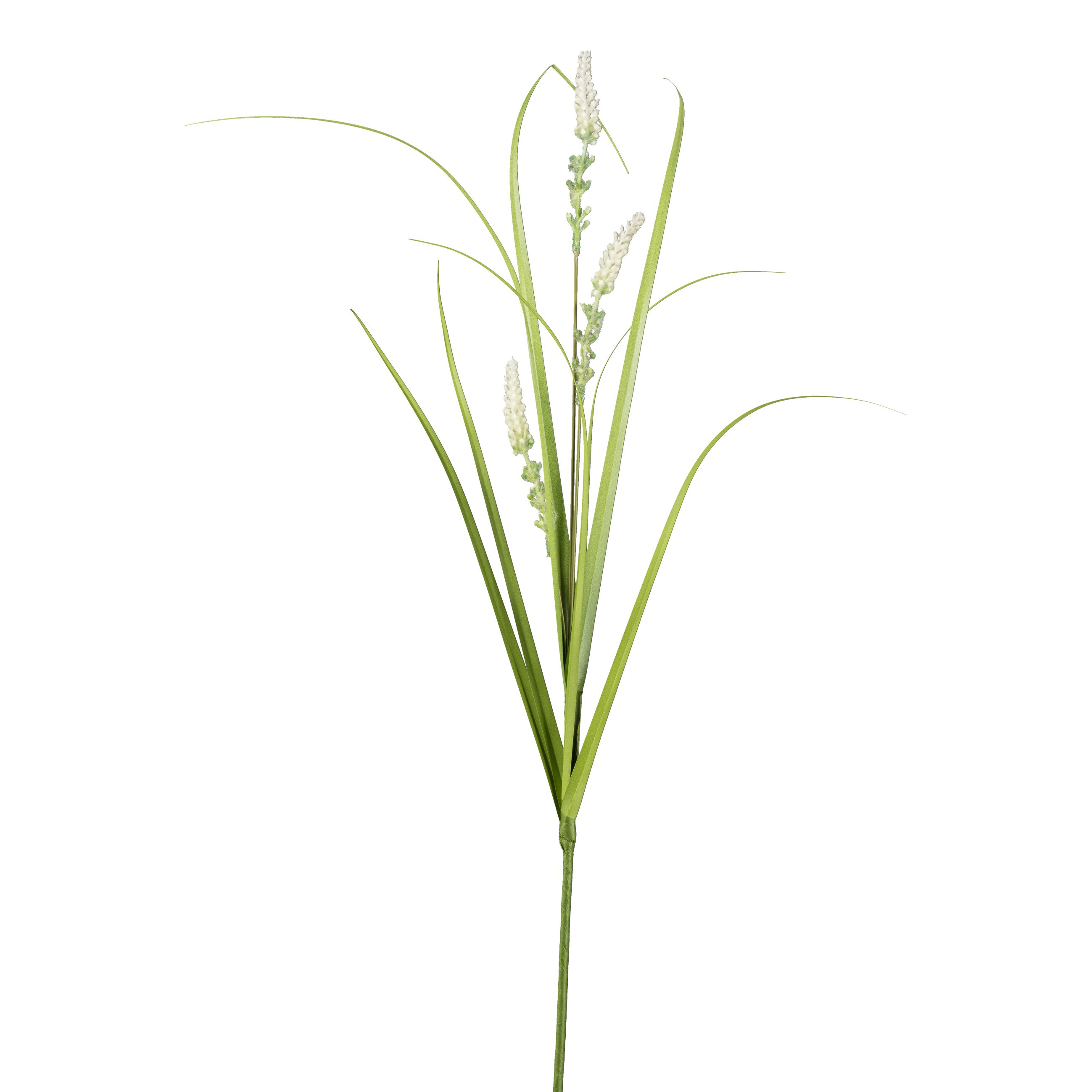 Kunstgras - Gras/Salvienzweig, 65 cm, grün