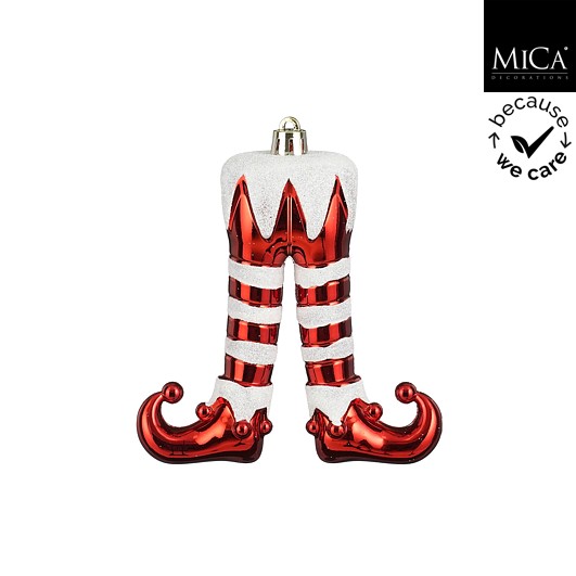 Ornament Elf rot - rot, l11xb3,5xh13cm