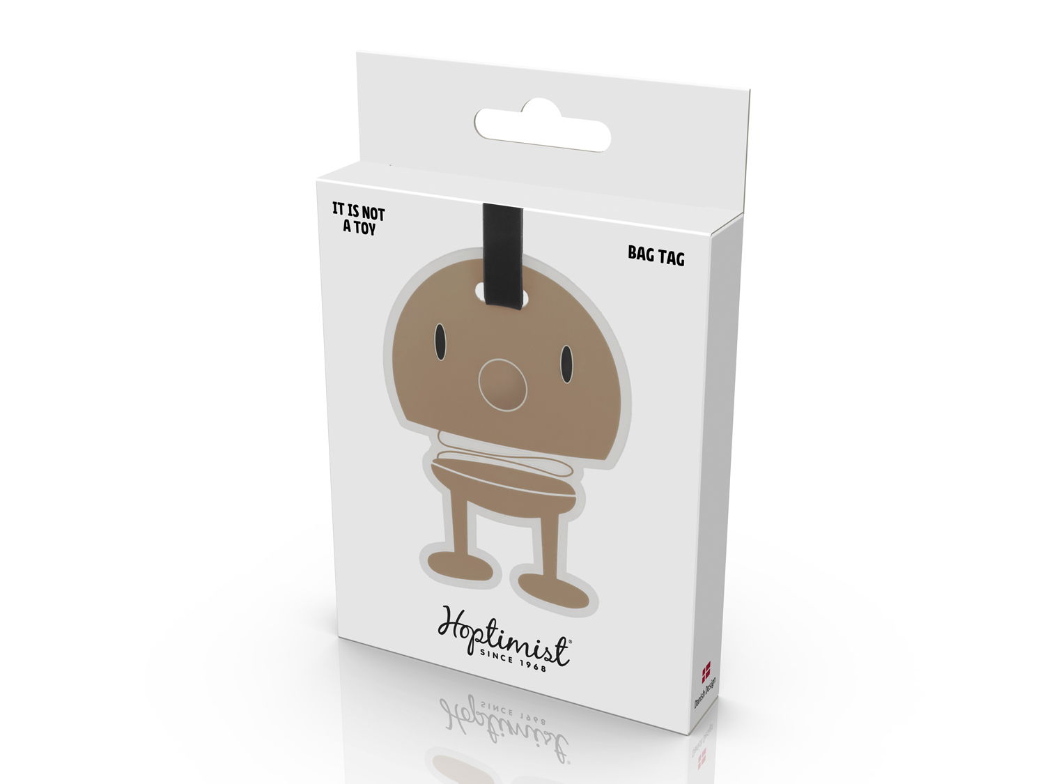 Hoptimist Bag Tag - Choko
