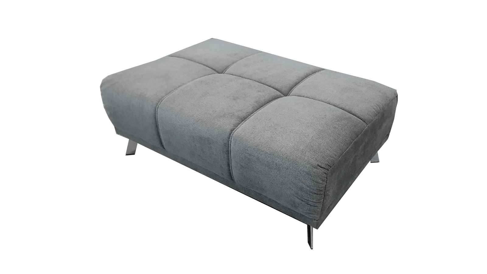 Hocker, Stoff dunkelgrau - MyStyle 2157