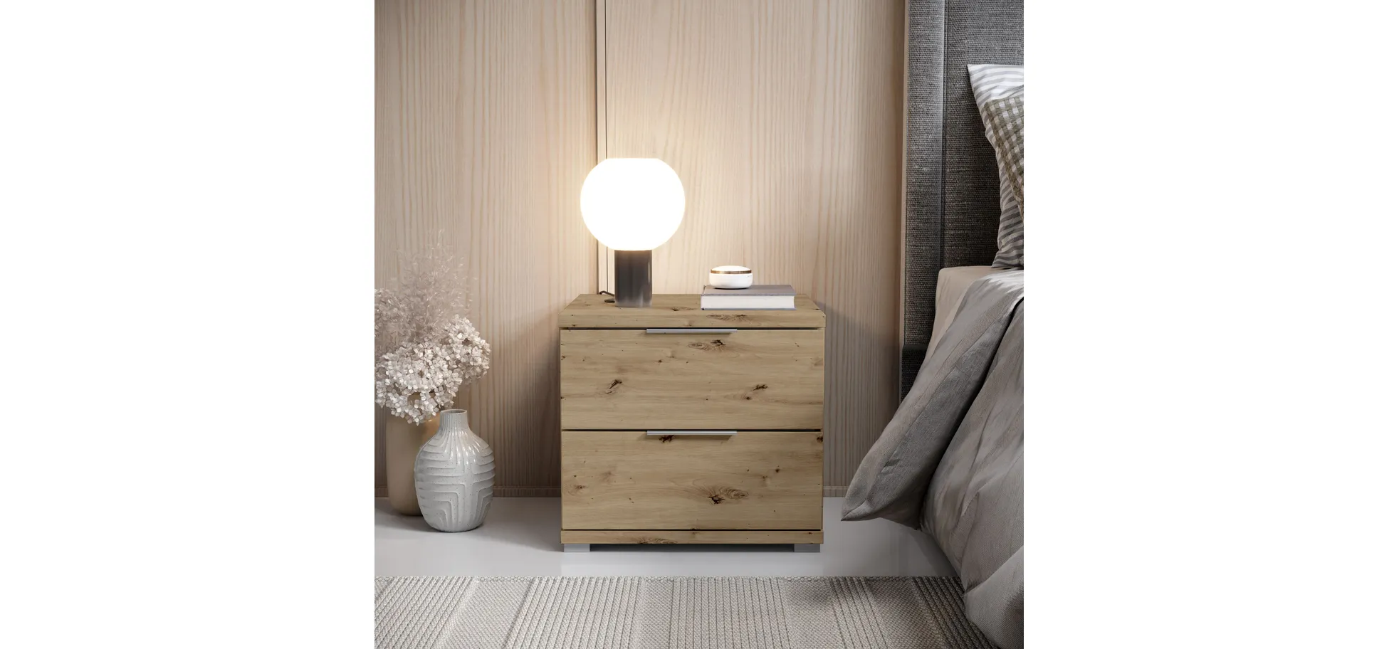 Nachtkommode, Artisan Eiche - MyStyle 3057