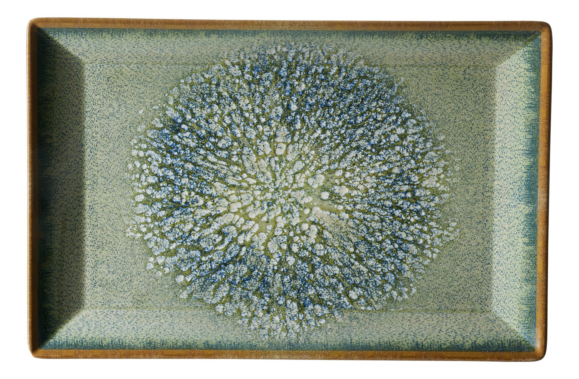 Platte eckig Verde - ca. 34x23cm