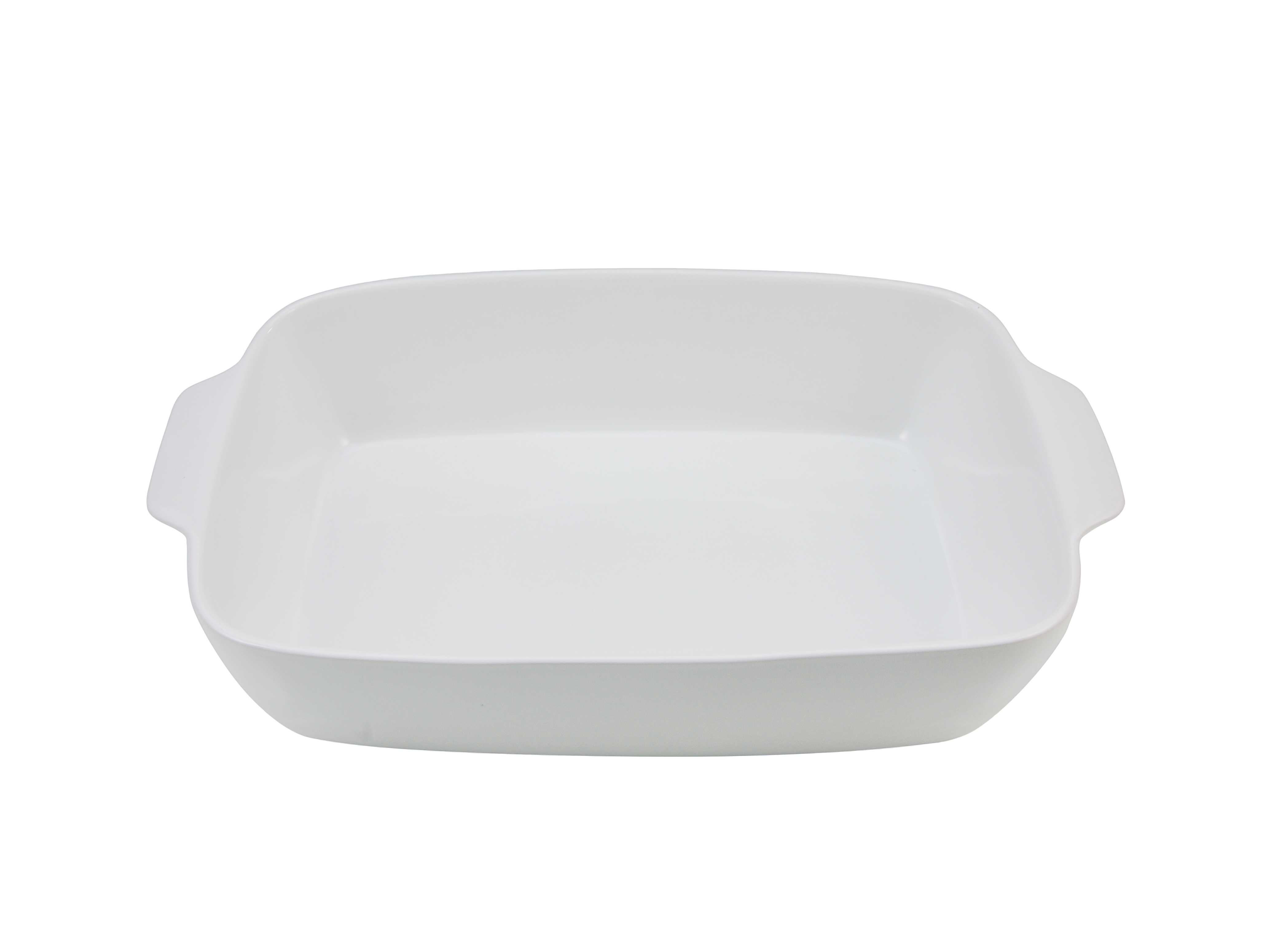 Auflaufform, 17,5x7,5x25,5cm - Big, weiß