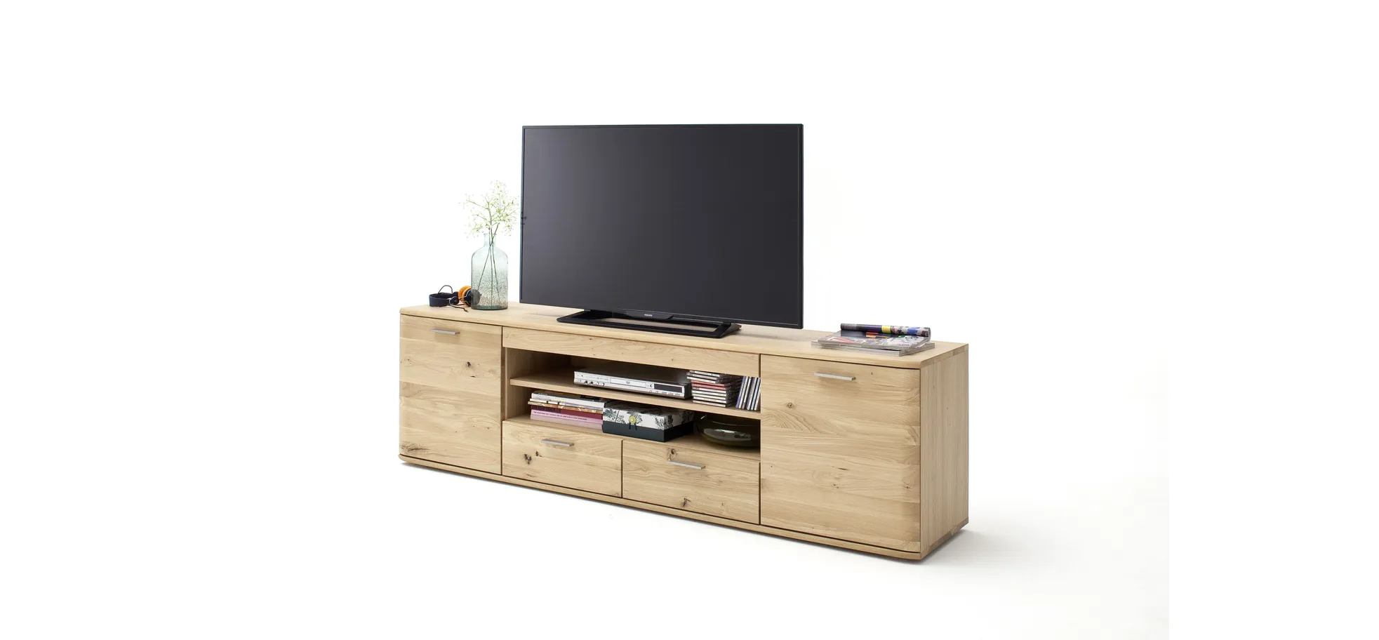 TV-Element - Balkeneiche teilmassiv