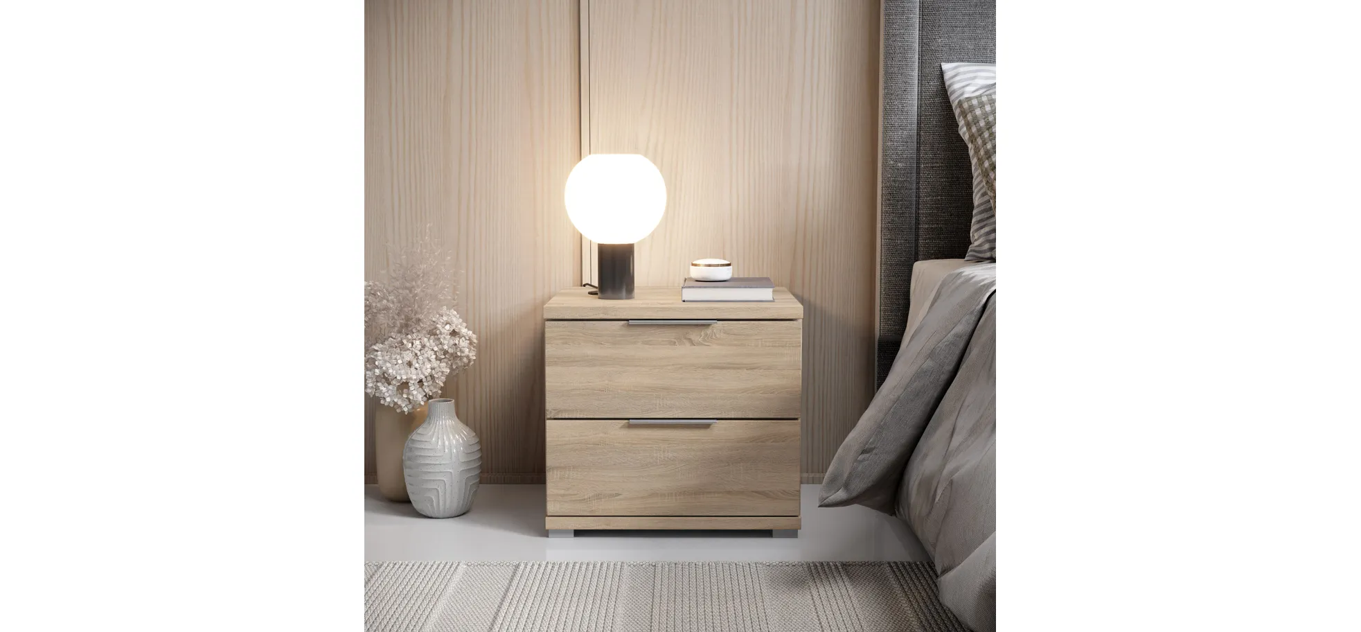 Nachtkommode, Sonoma Eiche - MyStyle 3057