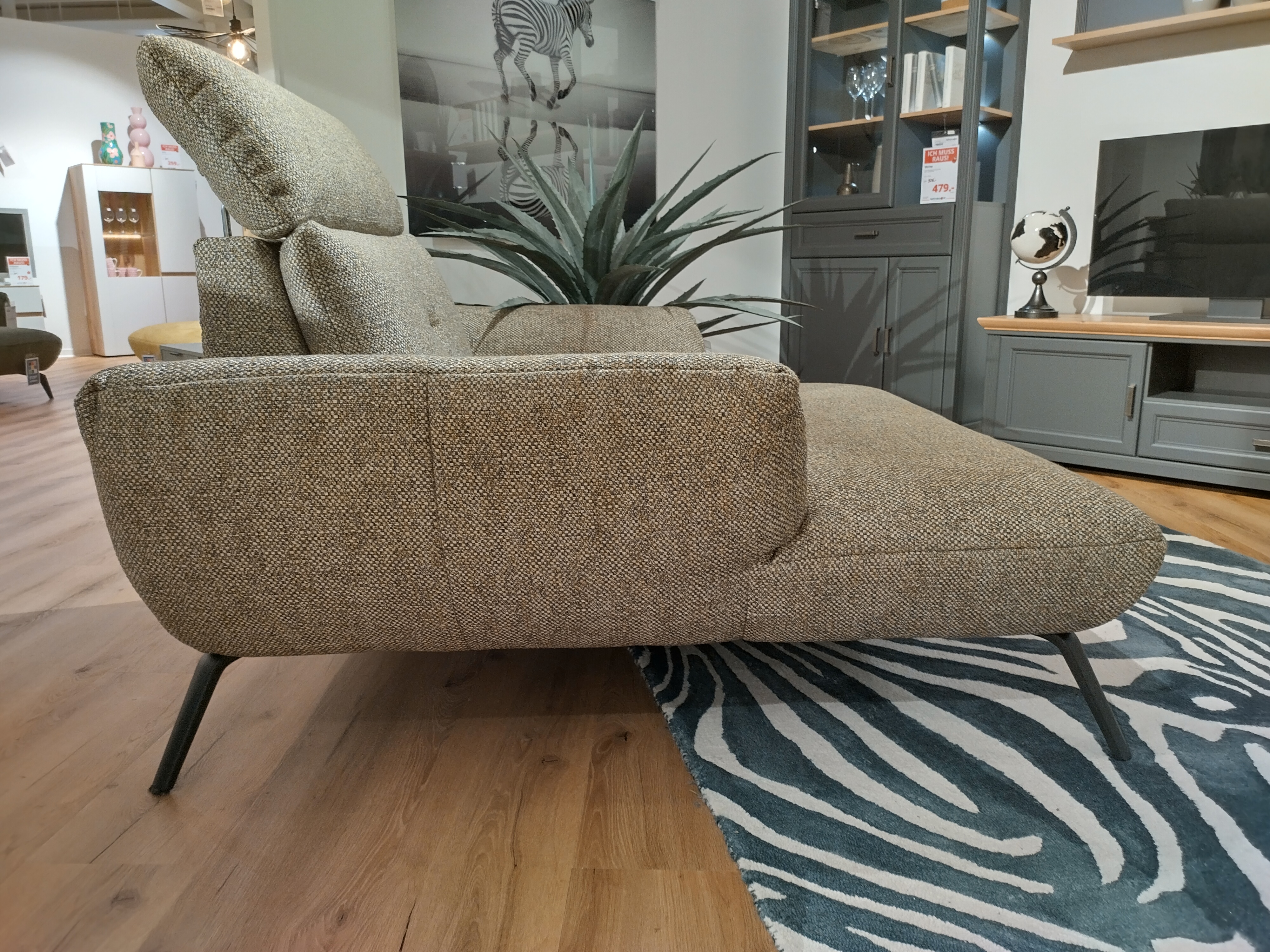 Loveseat, lime - Seattle