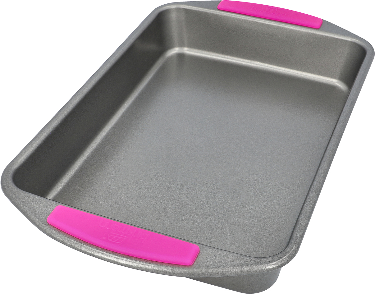 Back- u. Auflaufform mit Griff, ca. 33x22,5x5,5cm - mit Antihaftbeschichtung