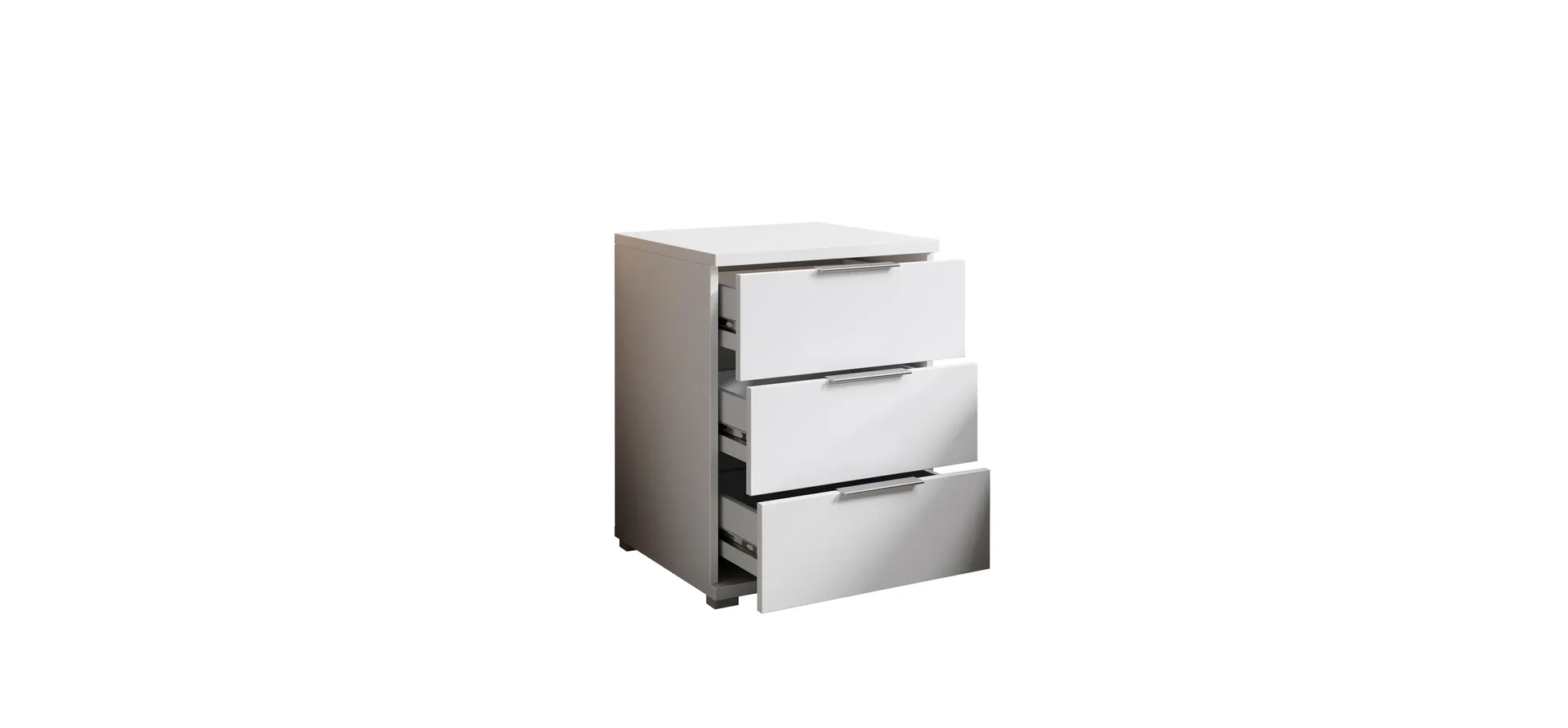 Nachtkommode, Weiß - MyStyle 3057