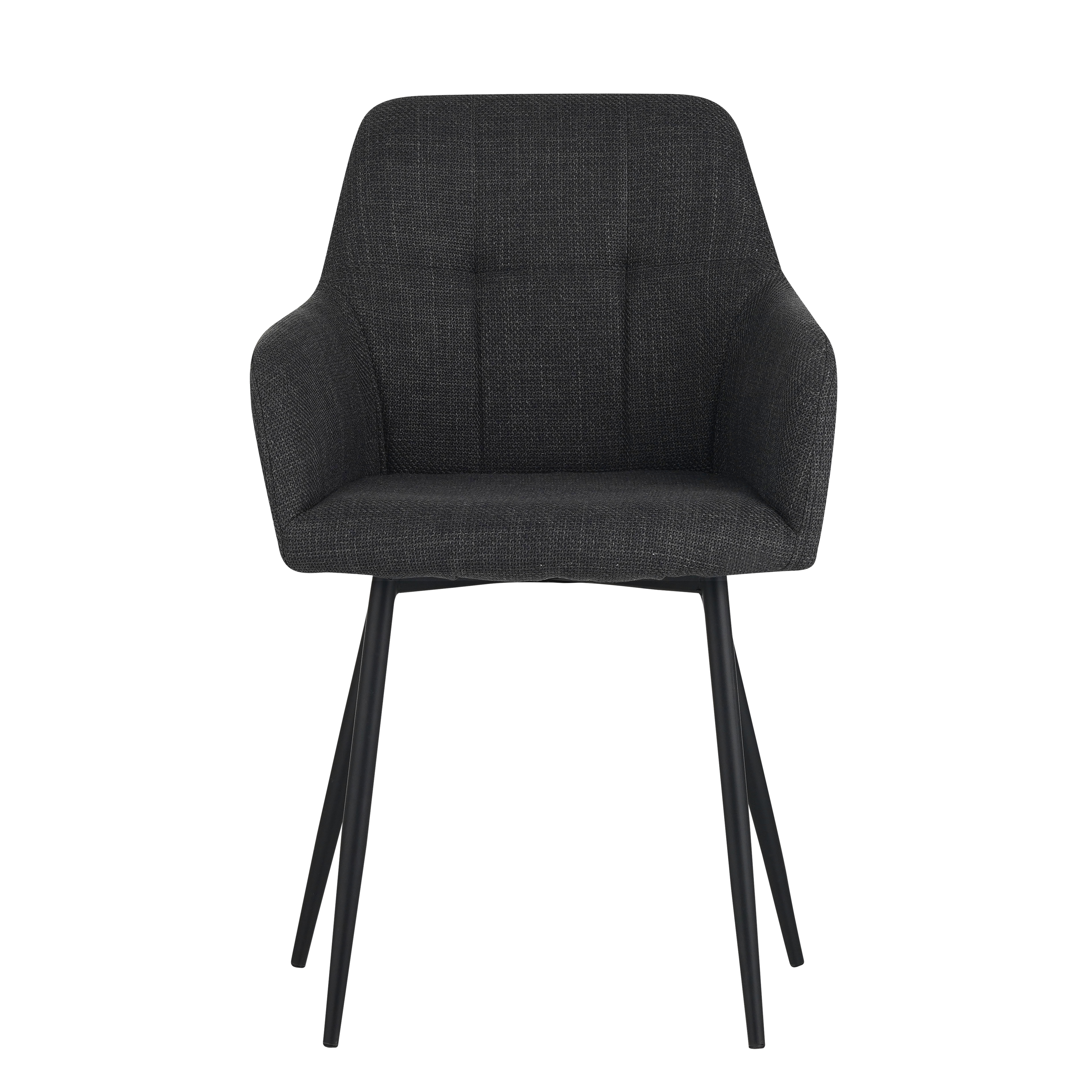 Vierfußstuhl, Microfaser anthrazit - MYTREND384