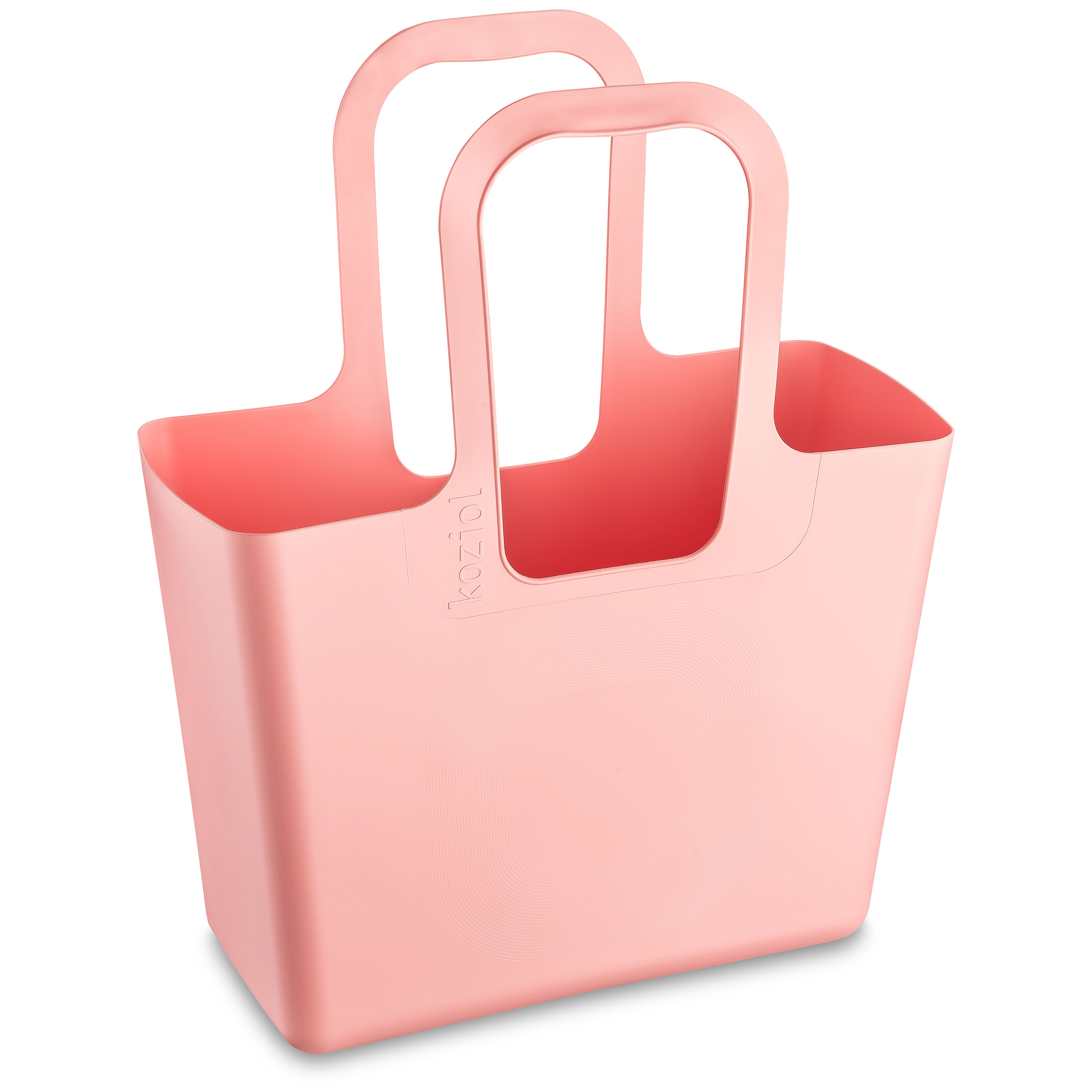 Tasche, 21,5x44x54cm, blush - geräumig, stabil, 100% CO2-neutral