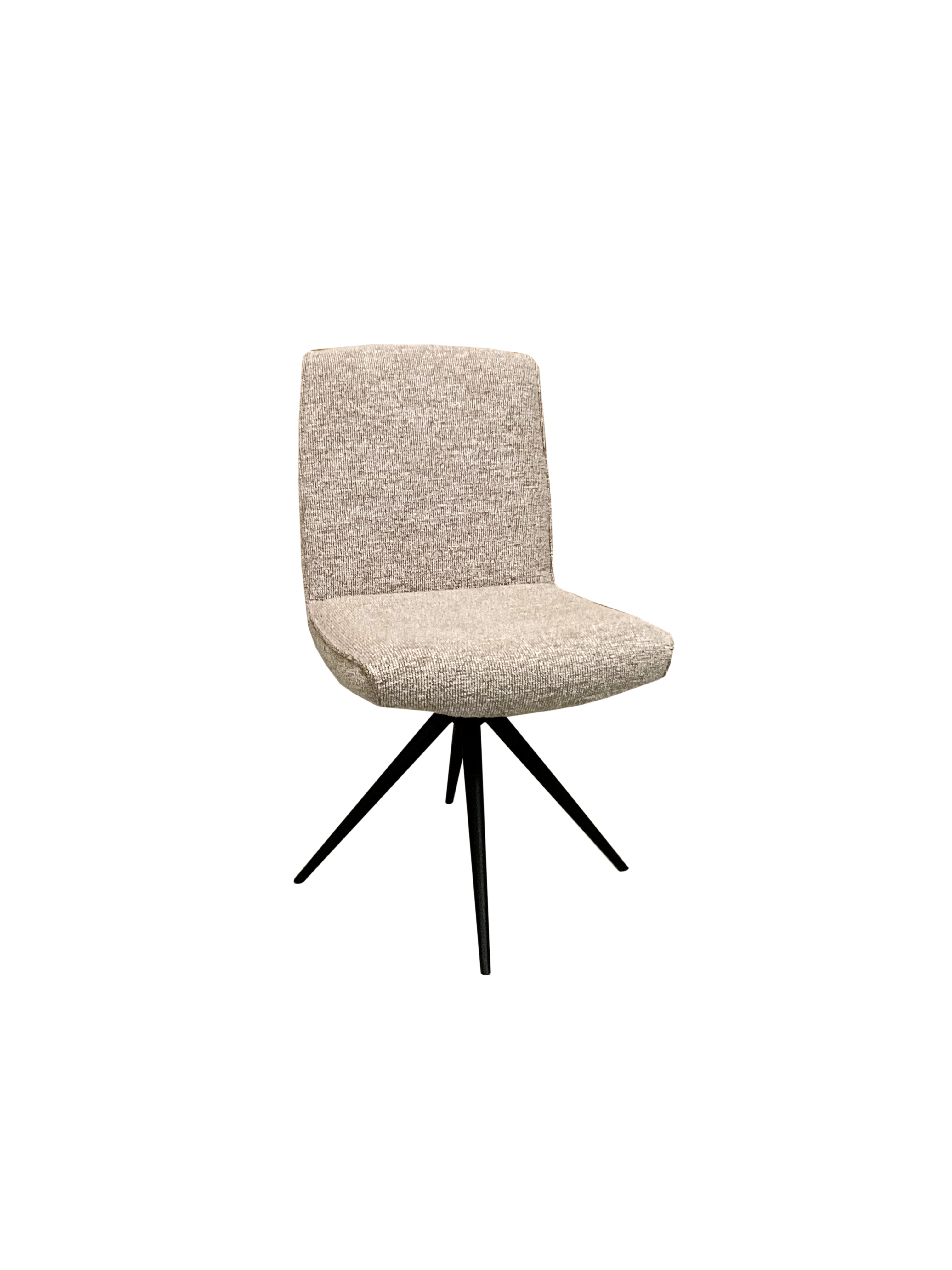 Stuhl, Metall schwarz, Bezug rose - EM Variantes