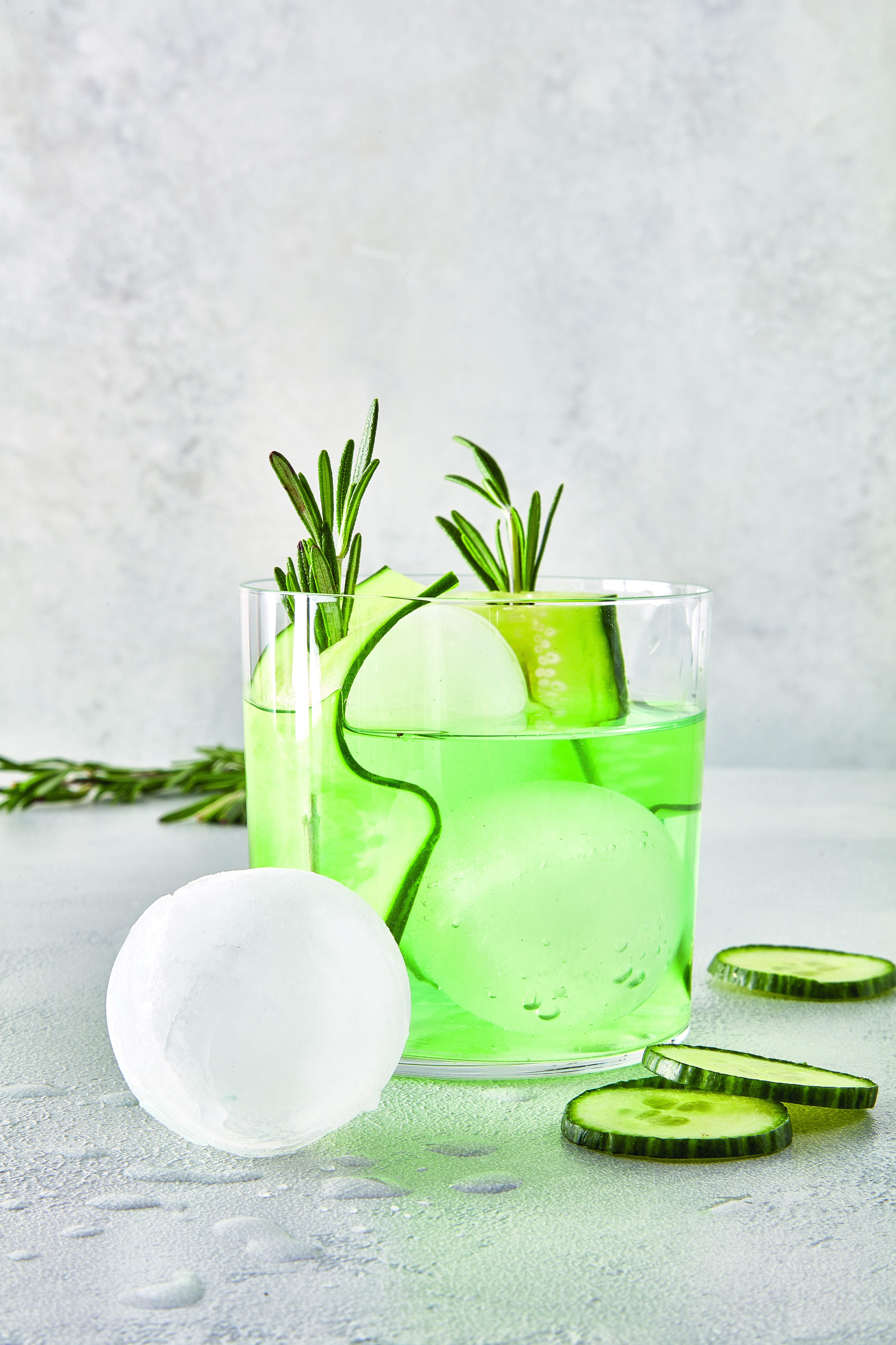 Eiswürfelform Kugel für 6 Stück - aus Silikon