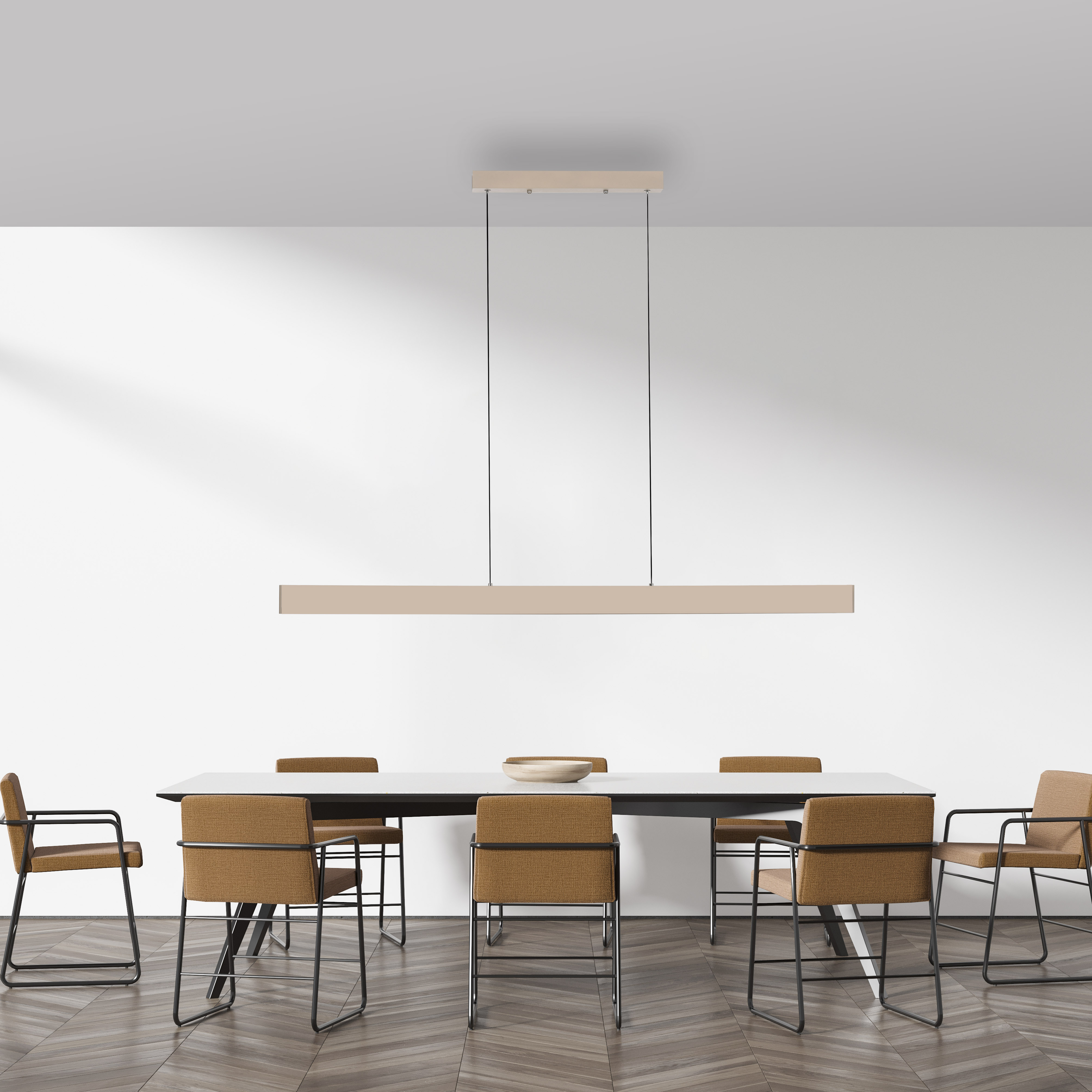 Pendelleuchte ADINA - sand, 1xLED, höhenverstellbar