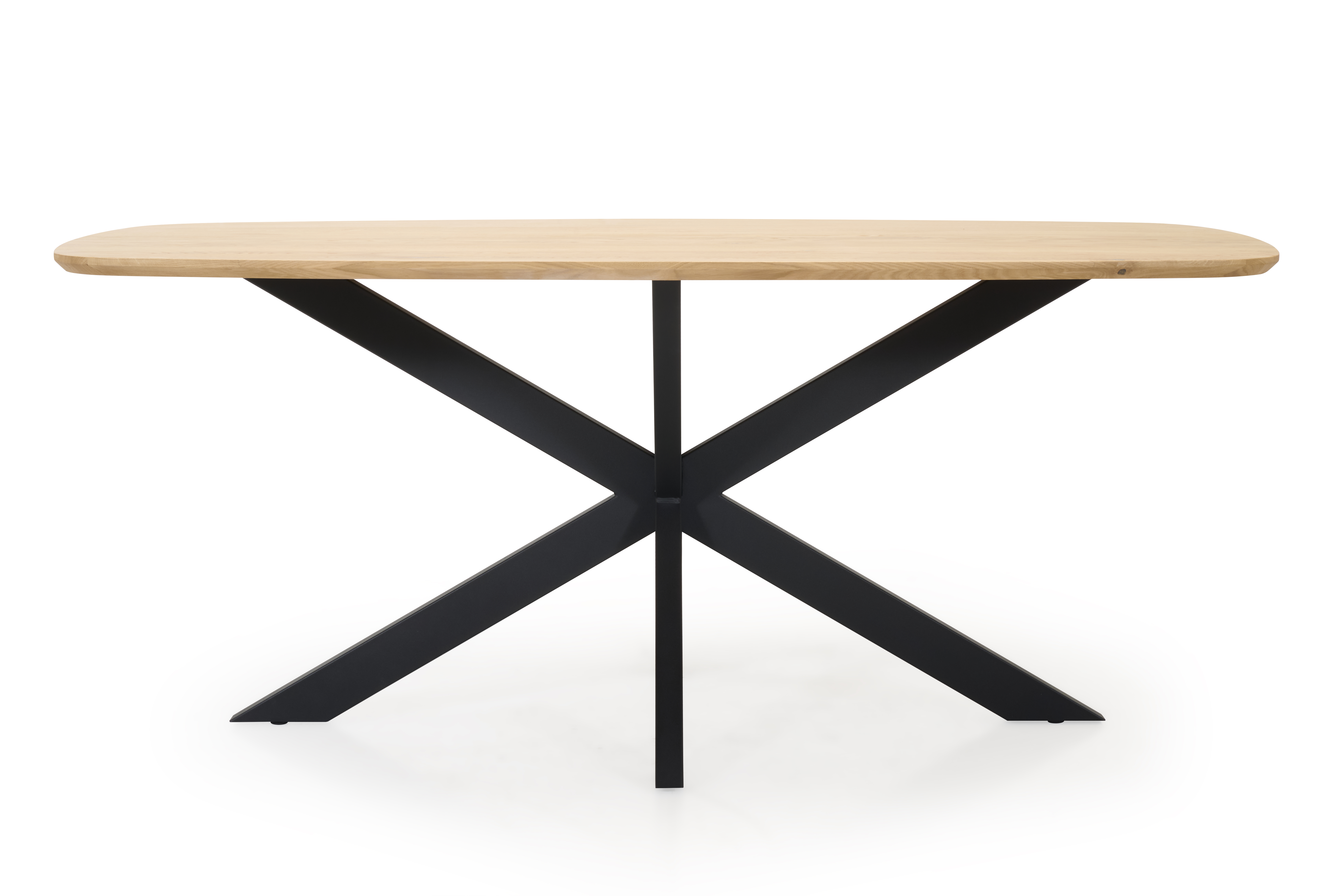 Esstisch, oval, Sternfuß, Eiche - MyStyle 4055