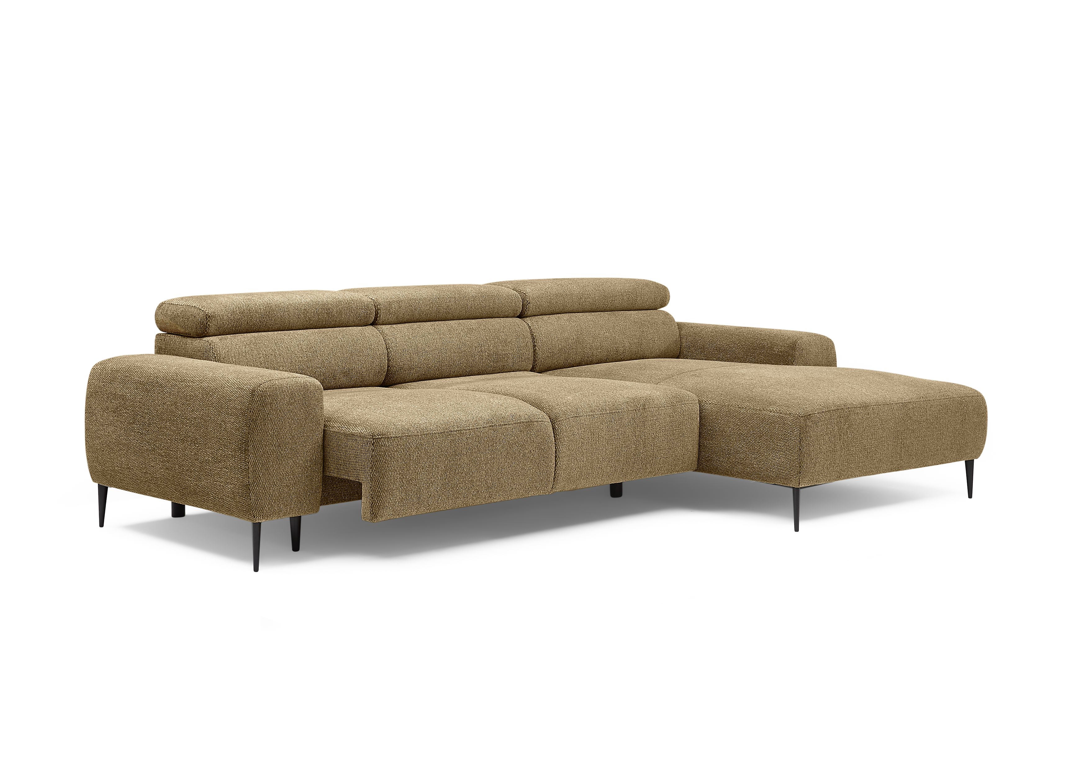 Ecksofa, honey mustard - Wanessa