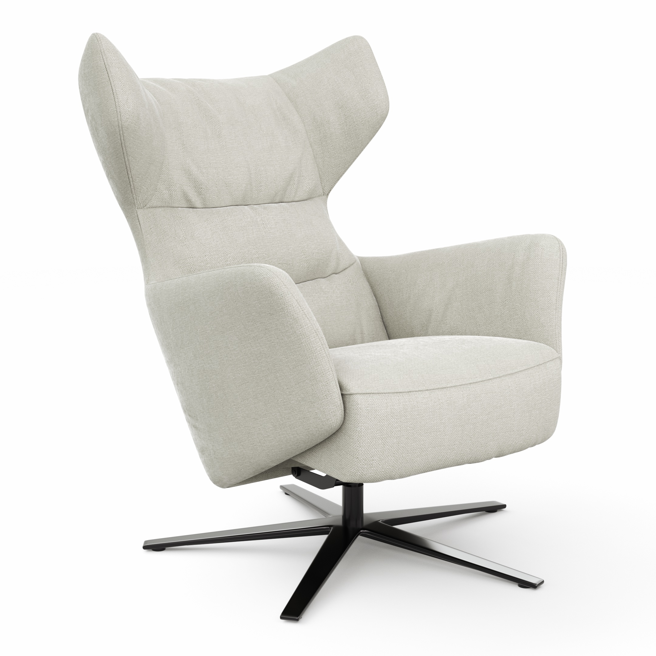 Drehsessel, Stoff naturel - Natura Home Houston Relax