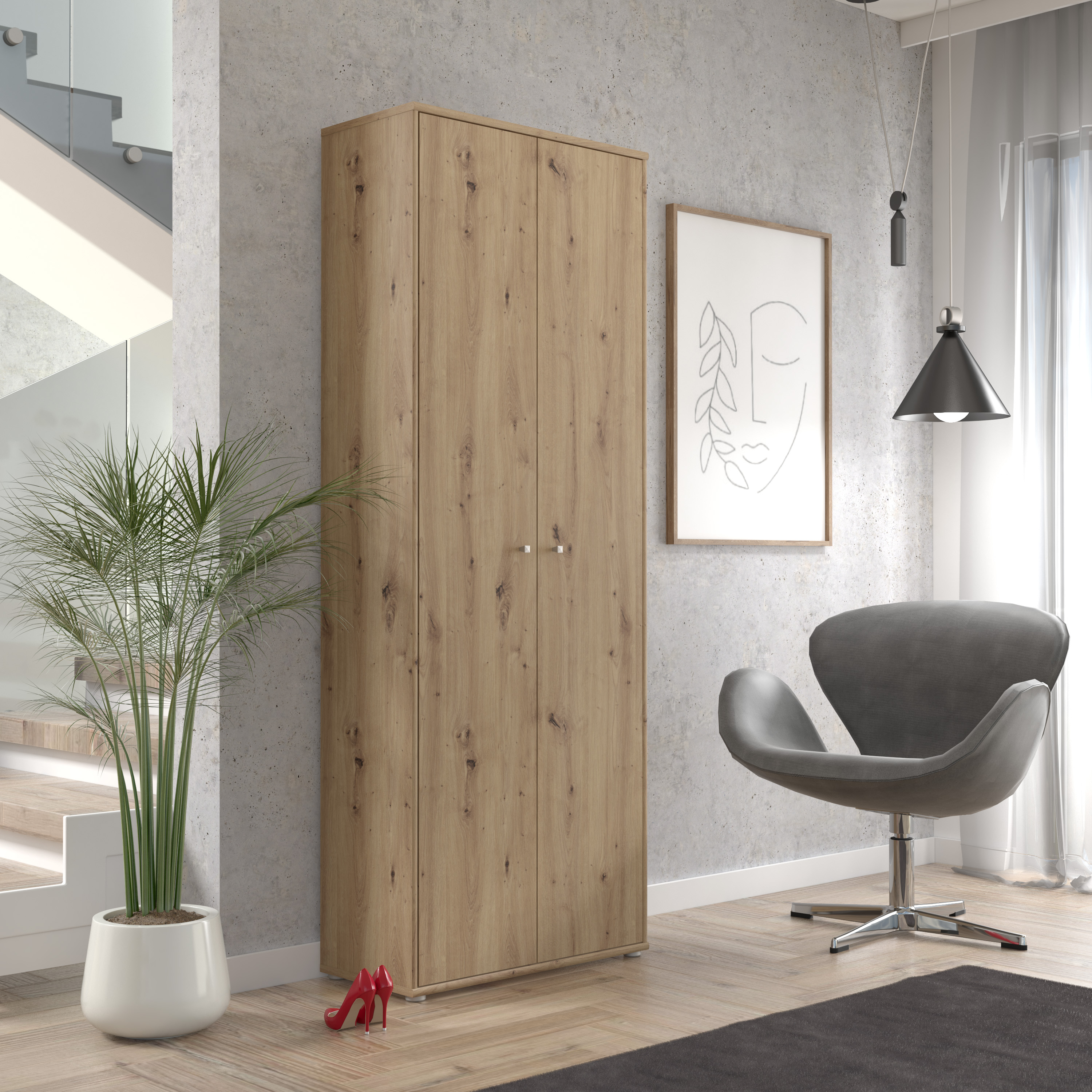 Schrank, Artisan Eiche - Faik
