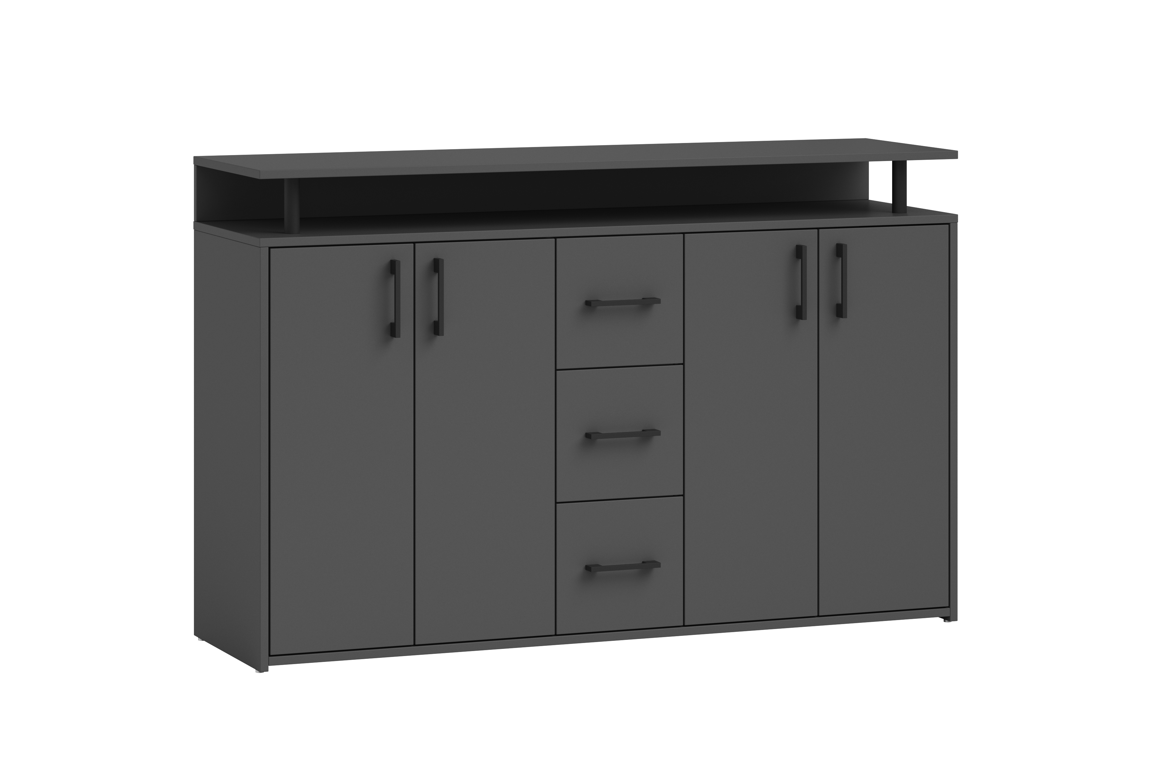 Highboard, anthrazit - MyStyle 1027