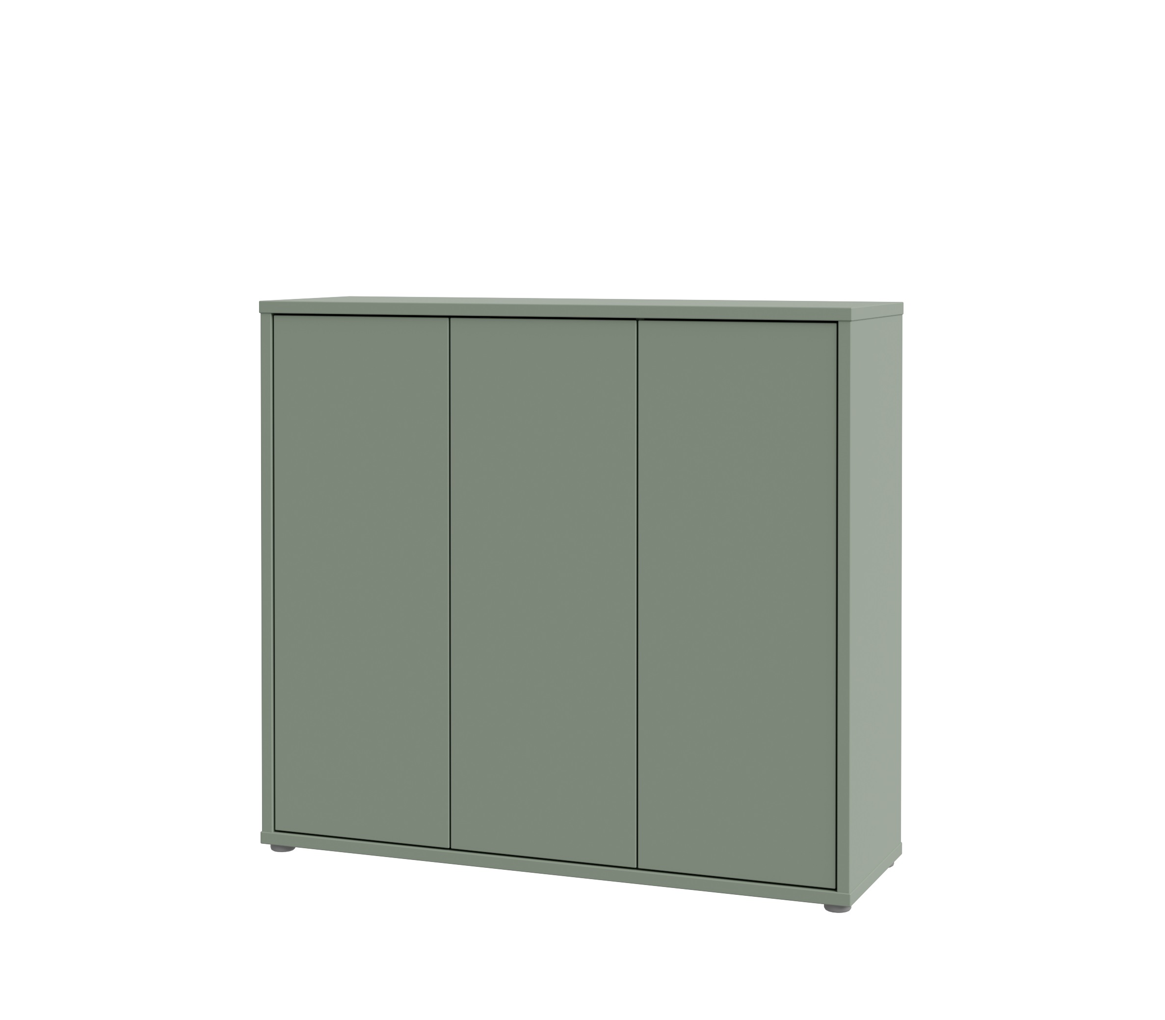 Schuhschrank, Salbei, 3 Türen - Faid