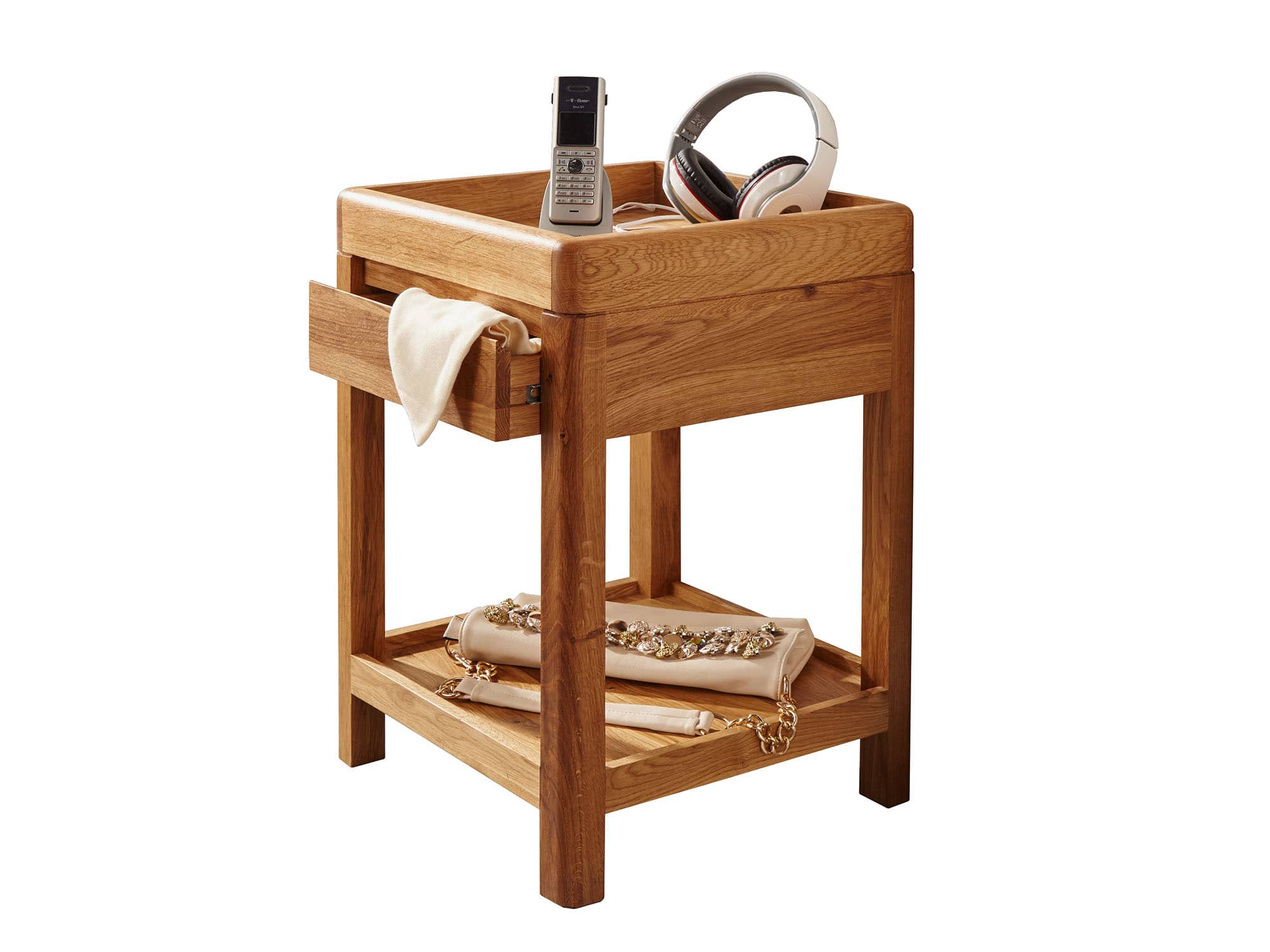 Telefontisch, Kernbuche massiv geölt - MYKON 288