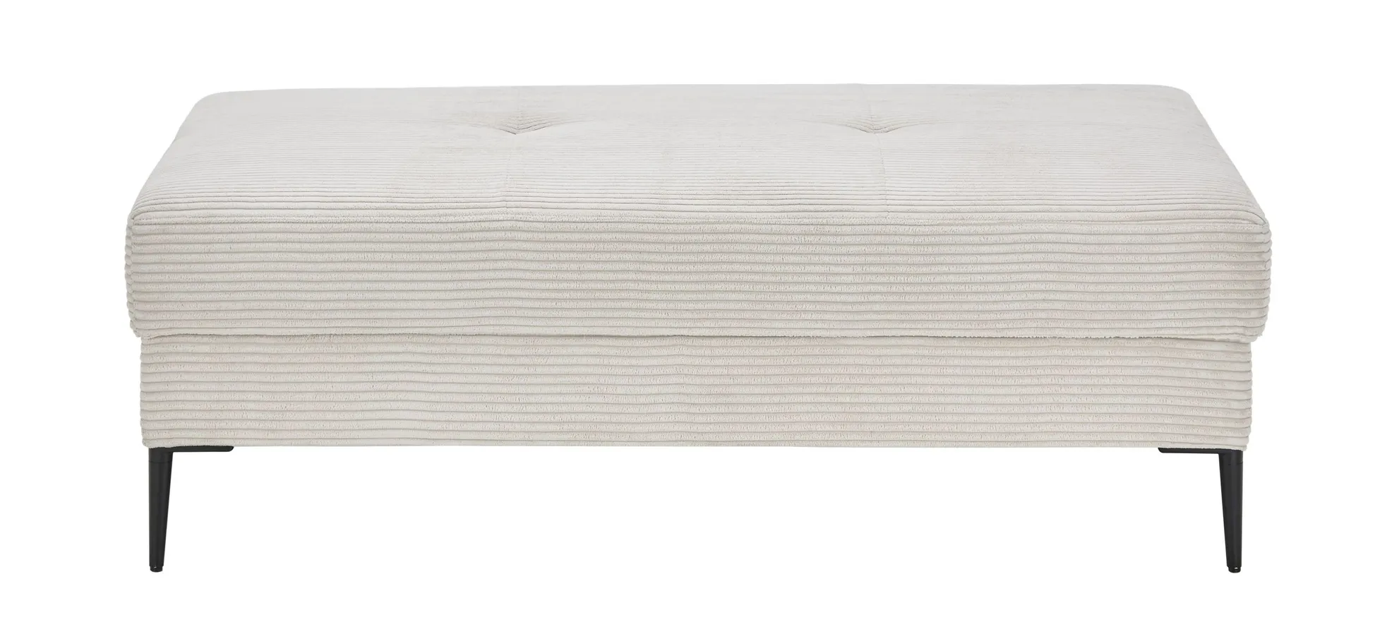 Hocker, Stoff cream - HILARY