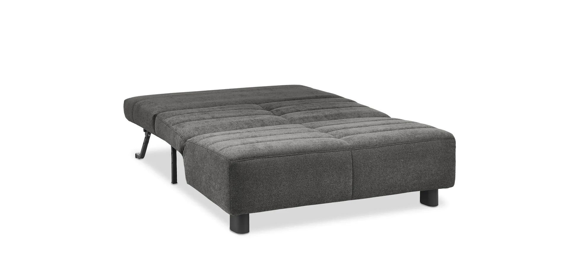Faltsofa Easy - 2-Sitzer ohne Armlehne, ca. 140 cm inkl. Schlaffunktion, Stoff, Dunkelgrau Faltsofa Easy - 2-Sitzer ohne Armlehne, ca. 140 cm inkl. Schlaffunktion, Stoff, Dunkelgrau