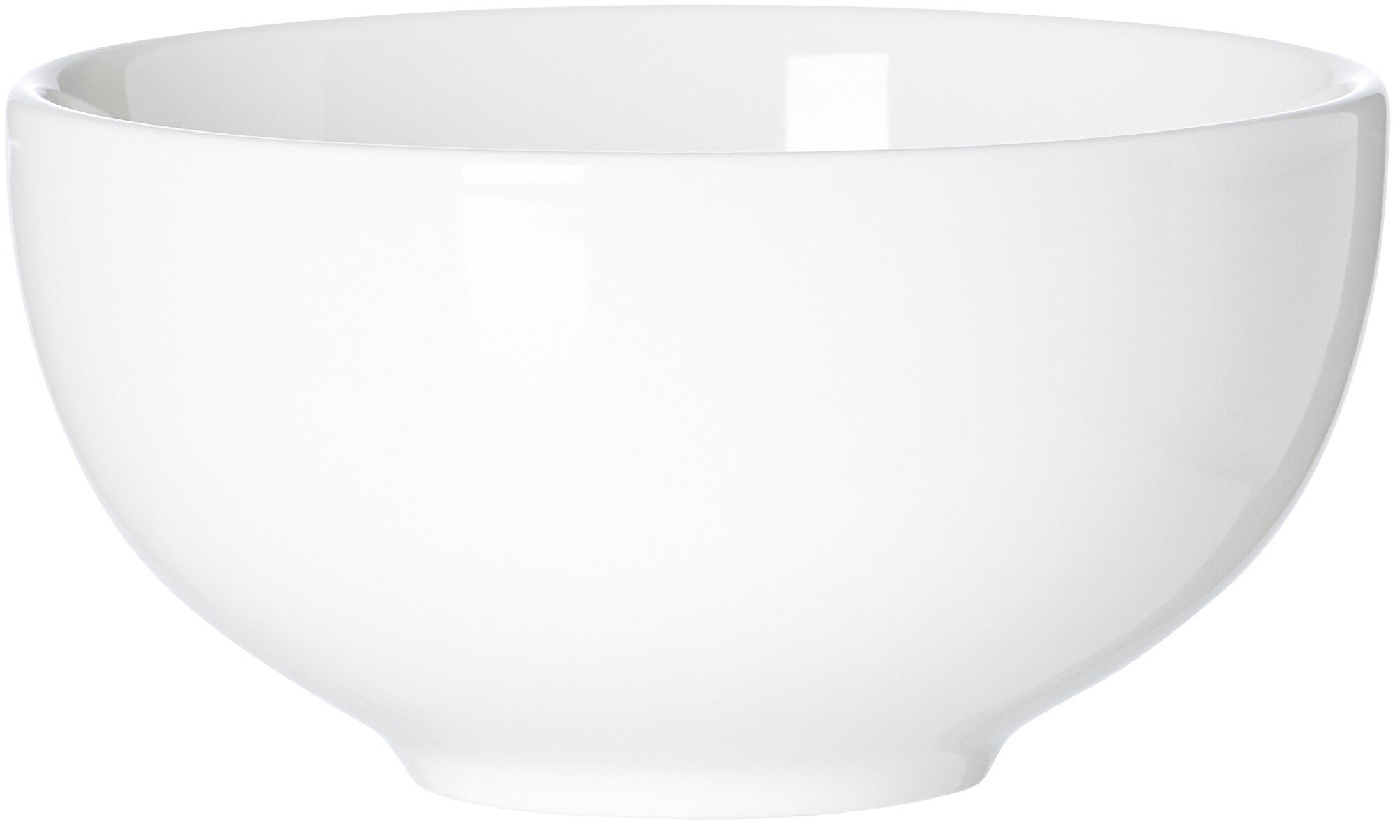 Schale Skagen Weiss 15 cm - Porzellan, spülmaschinenfest, rund, weiß