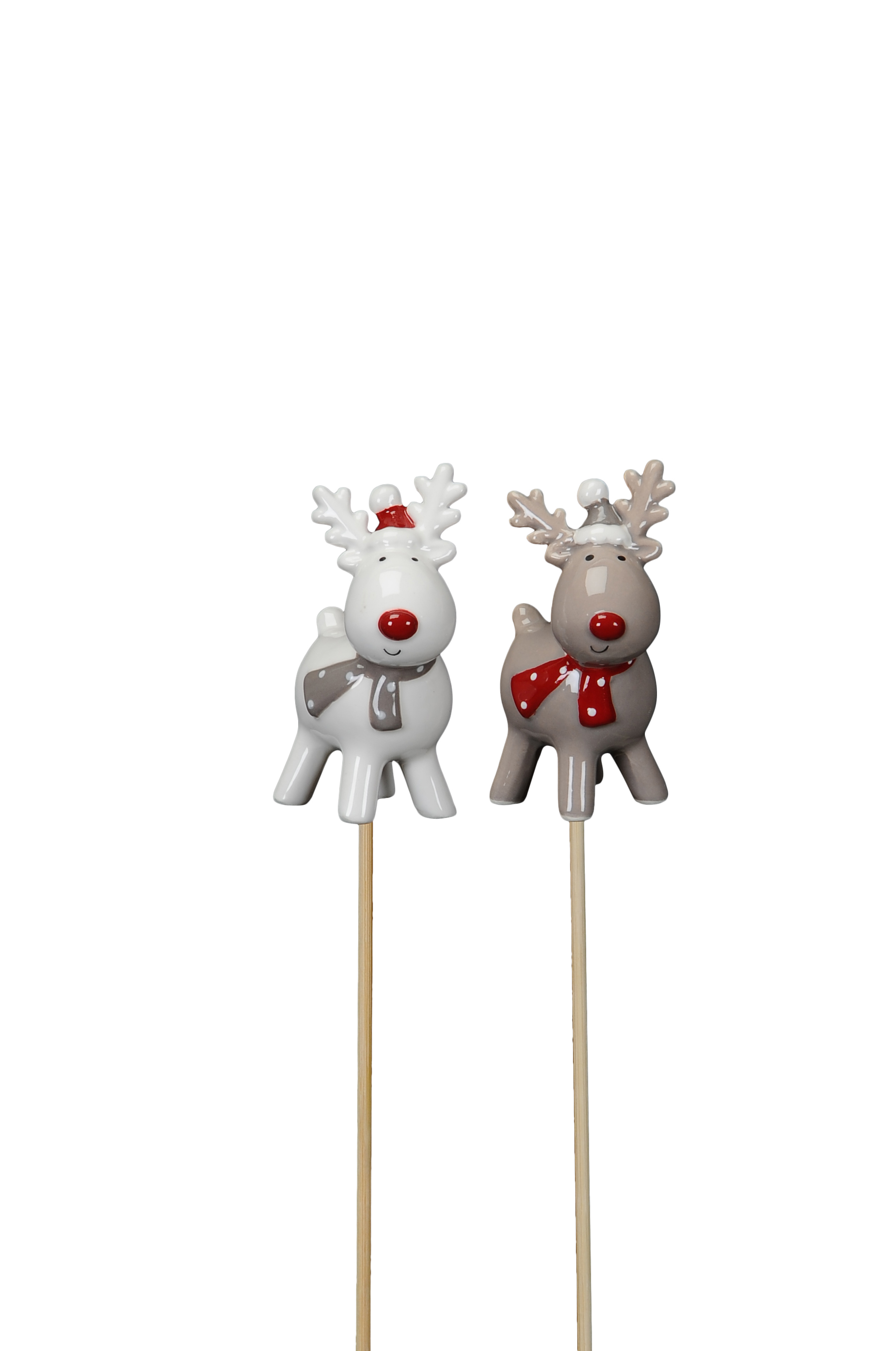 Elch auf Stab - 27,5cm, sortiert