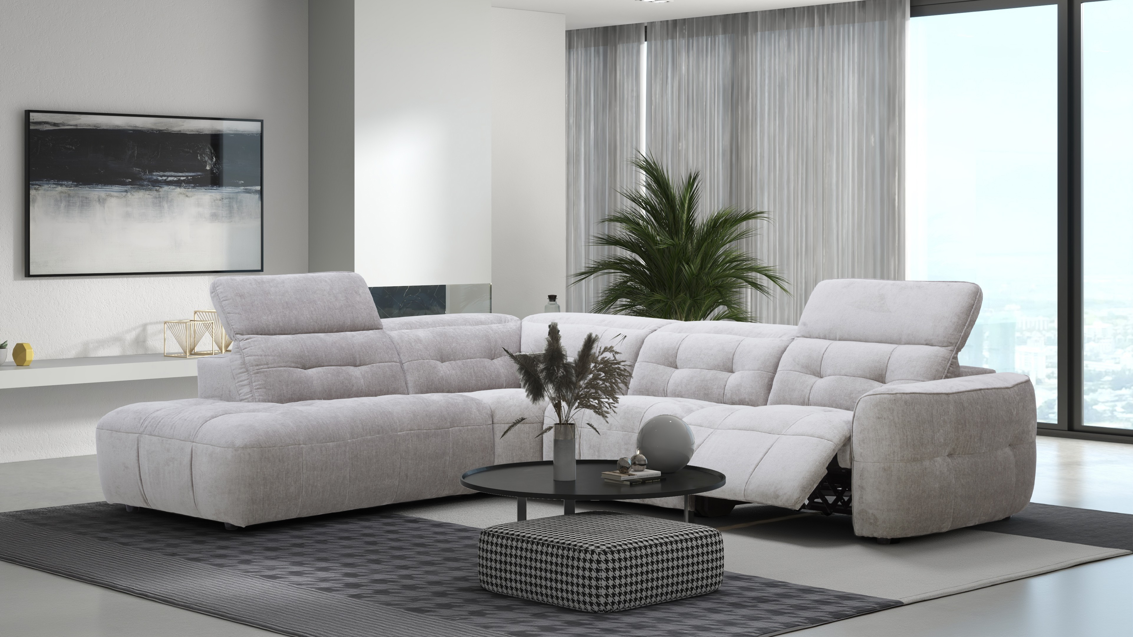 Großes Ecksofa - MyStyle 2198