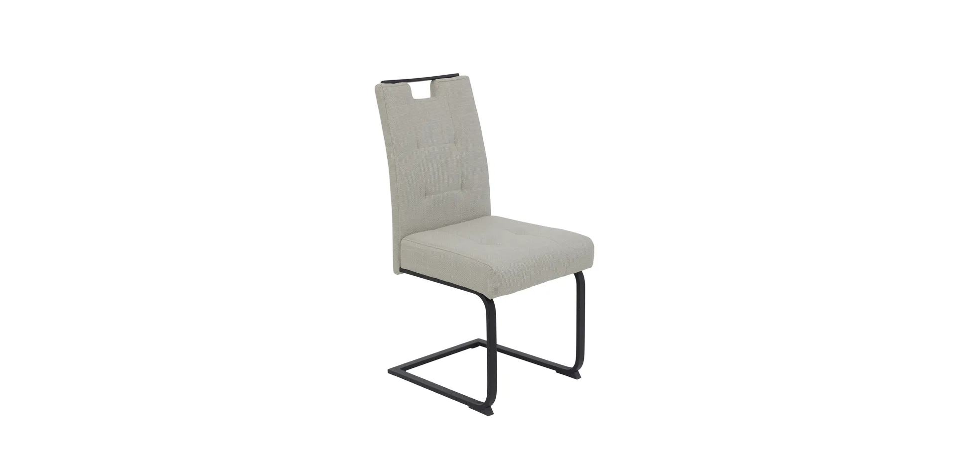 Freischwinger - Microfaser, Beige