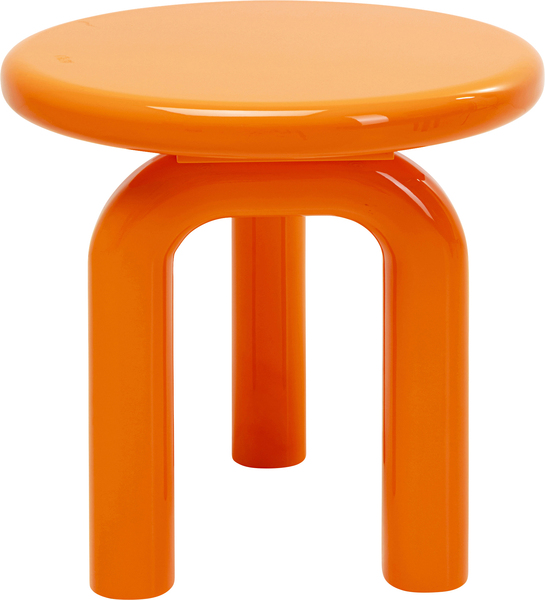 Beistelltisch, orange - Beistelltisch