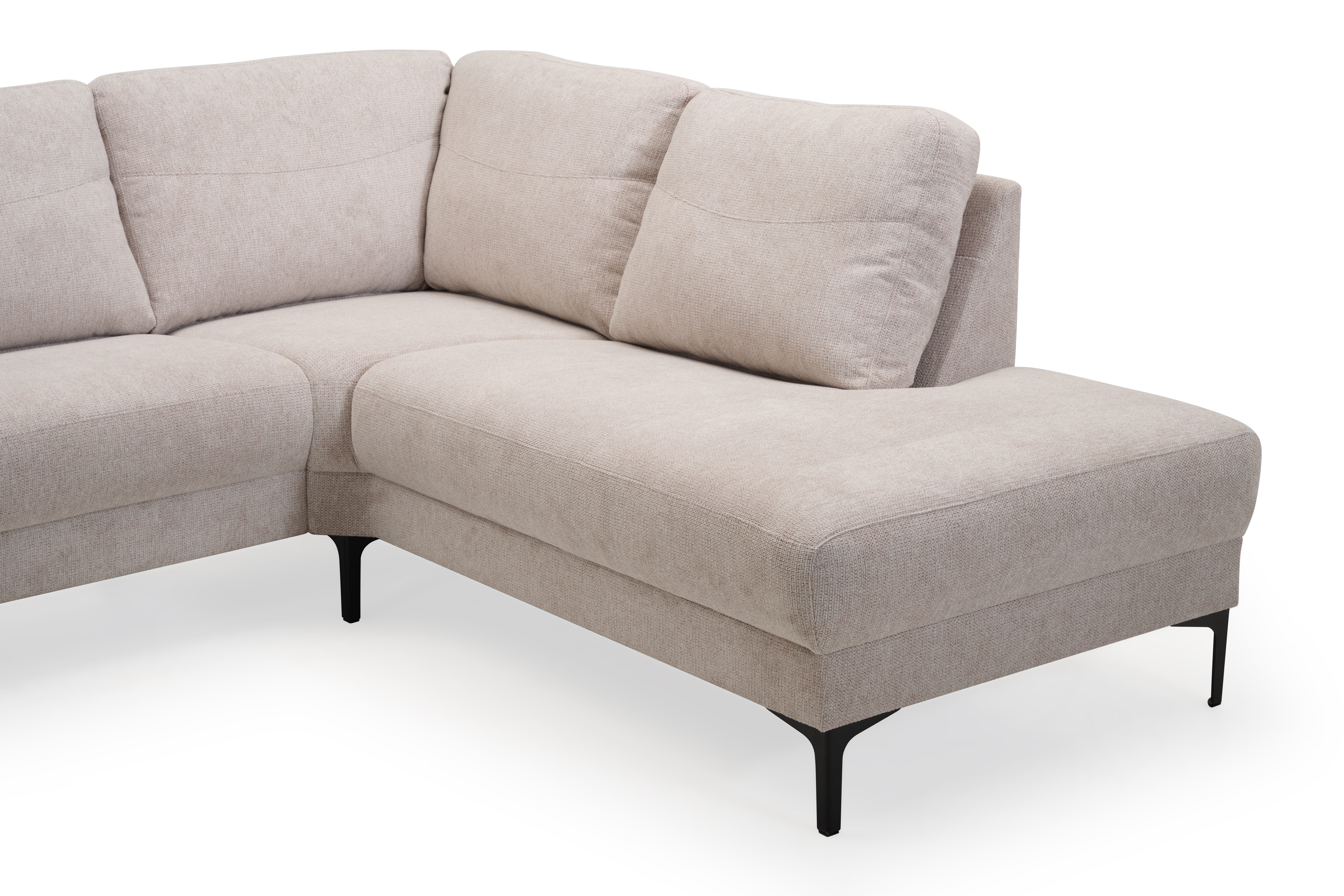 Ecksofa, Stoff Pale - LS26 Grace