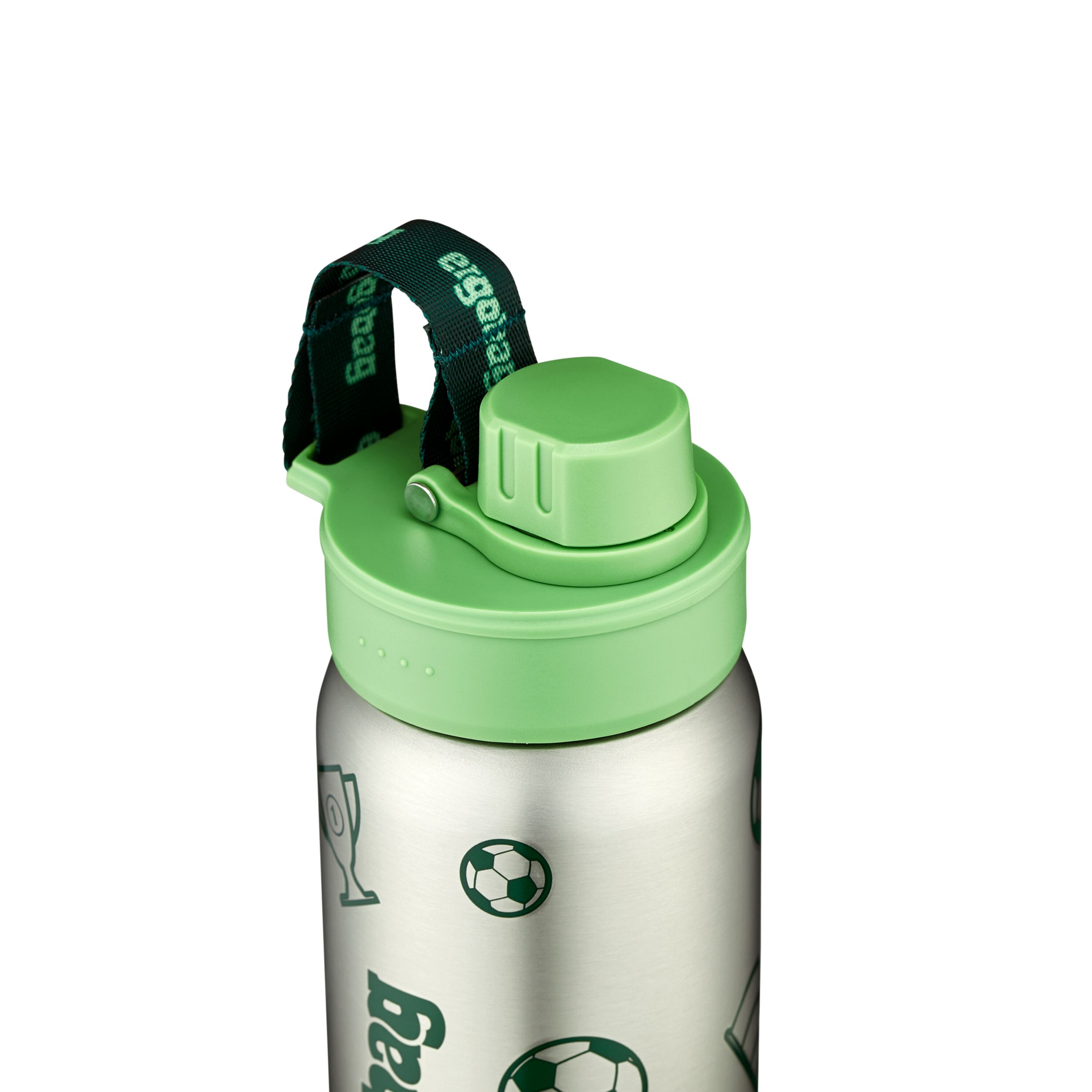 ergobag Trinkflasche, Grün - Edelstahl