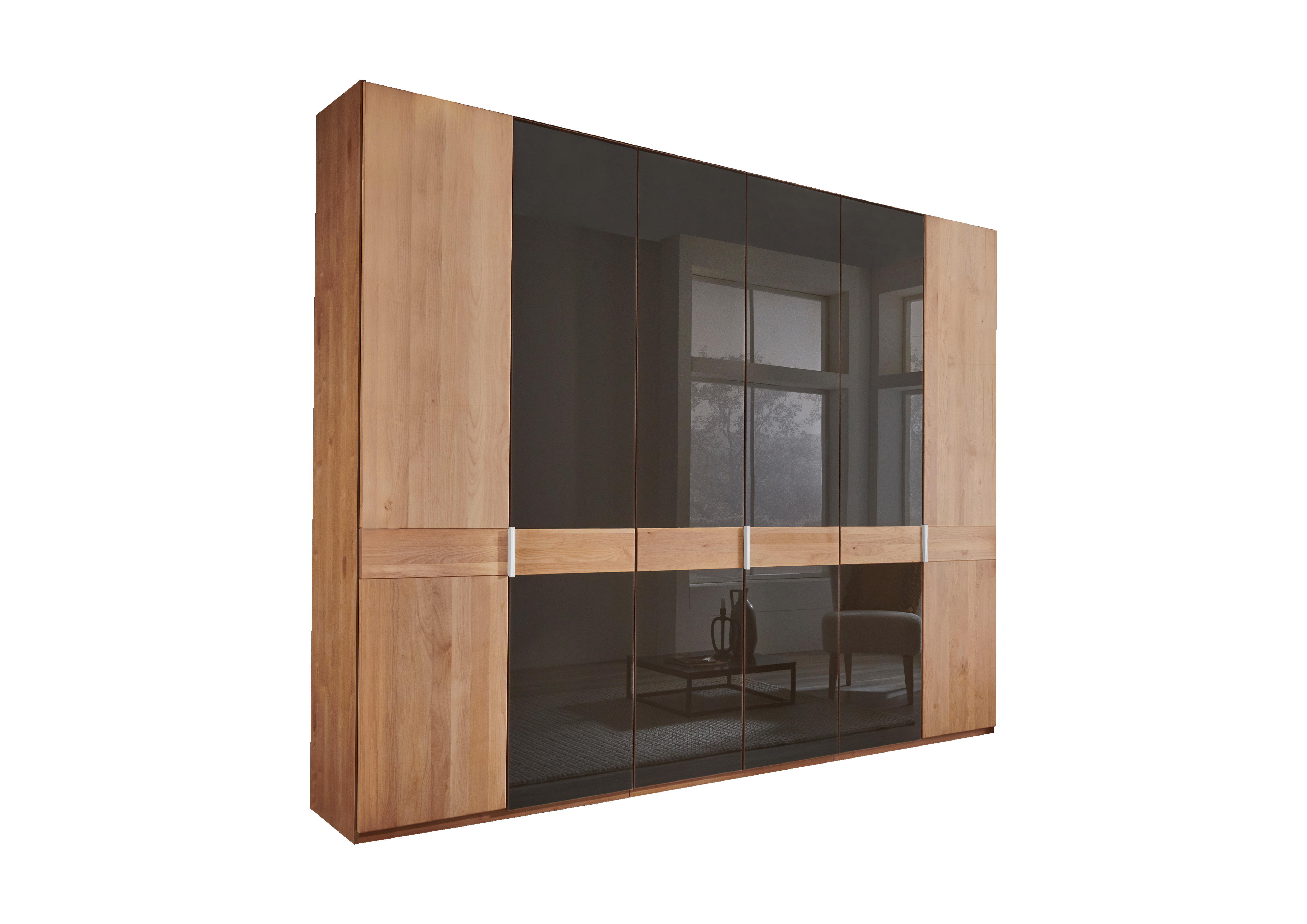 Drehtürenschrank, Erle teilmassiv - LS 974222