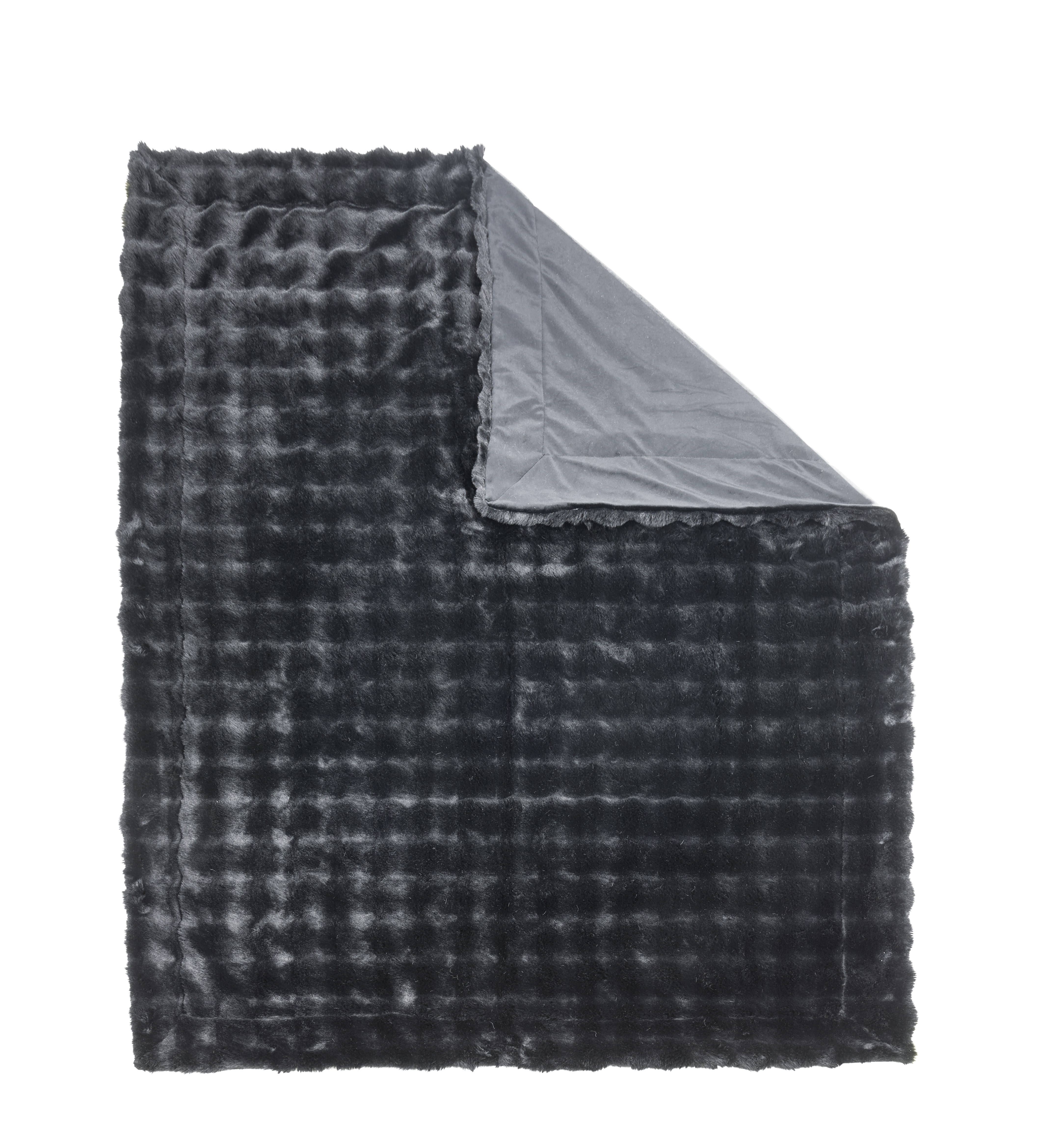 Wohndecke Baloon, 150x200cm - schwarz