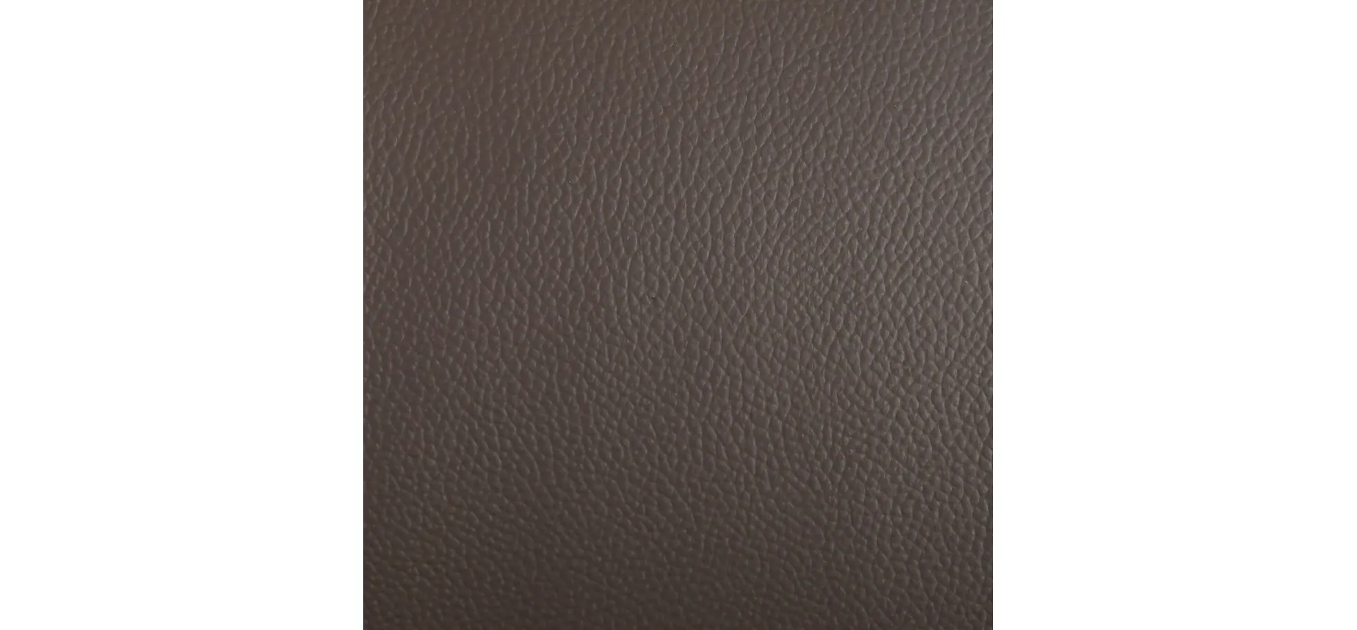 Relaxsessel mit Hocker, Leder dunkelbraun - Moani