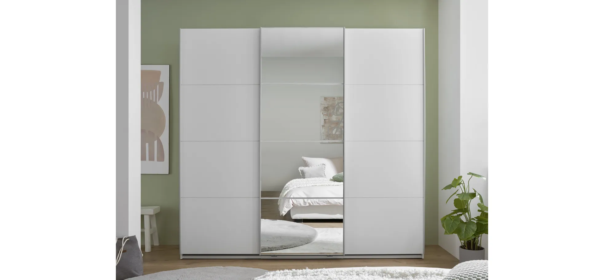 Schwebetürenschrank, weiß - MyStyle 3056 Schwebetürenschrank, weiß - MyStyle 3056